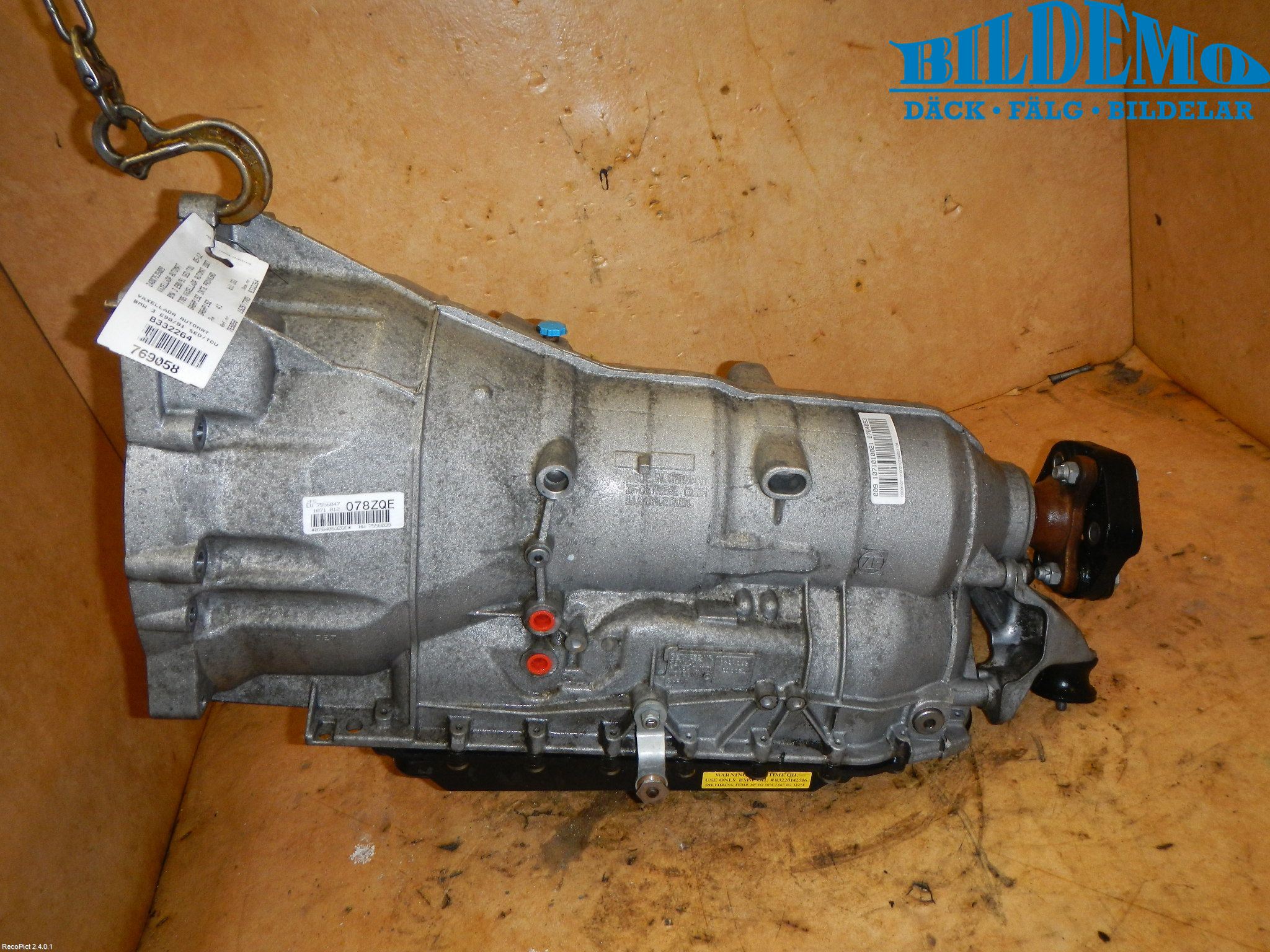 BMW 3 E90/91 SED/TOU 05-12 Gearkasse Automat