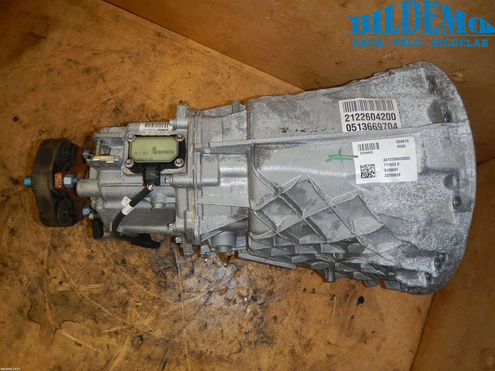 Mercedes-Benz MB C-KLASS (W204) 07-15 Gearkasse 6 Trinn
