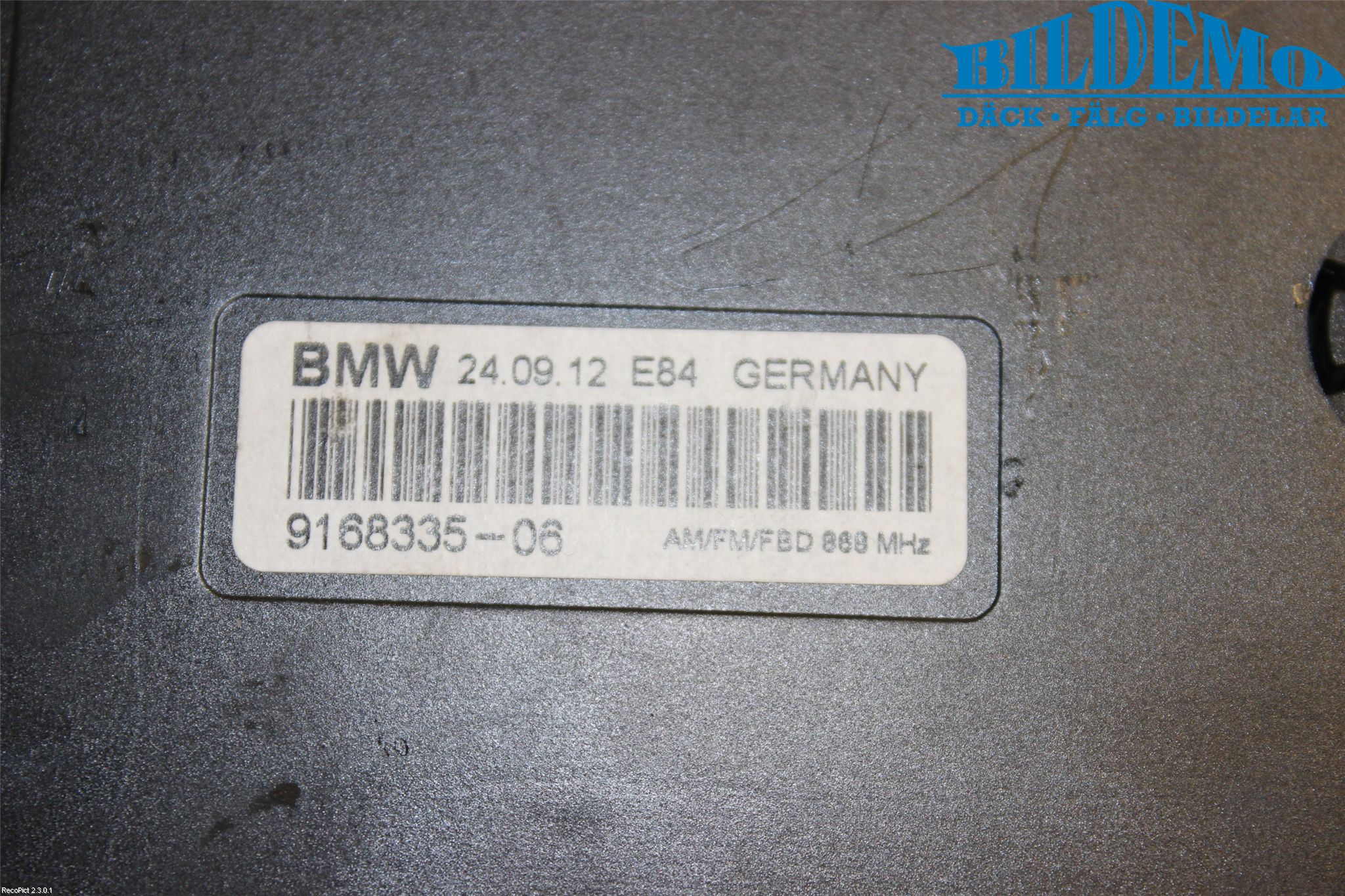 BMW X1 E84 10-15 Stereo Antenneforsterker