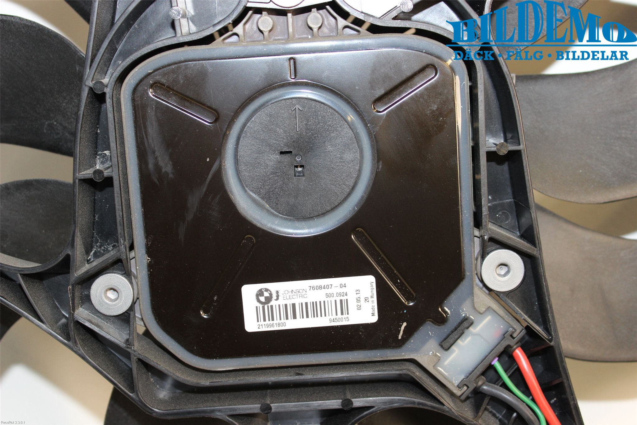 BMW 3 F30/F31/F80 12-19 Kjølevifte Elektrisk