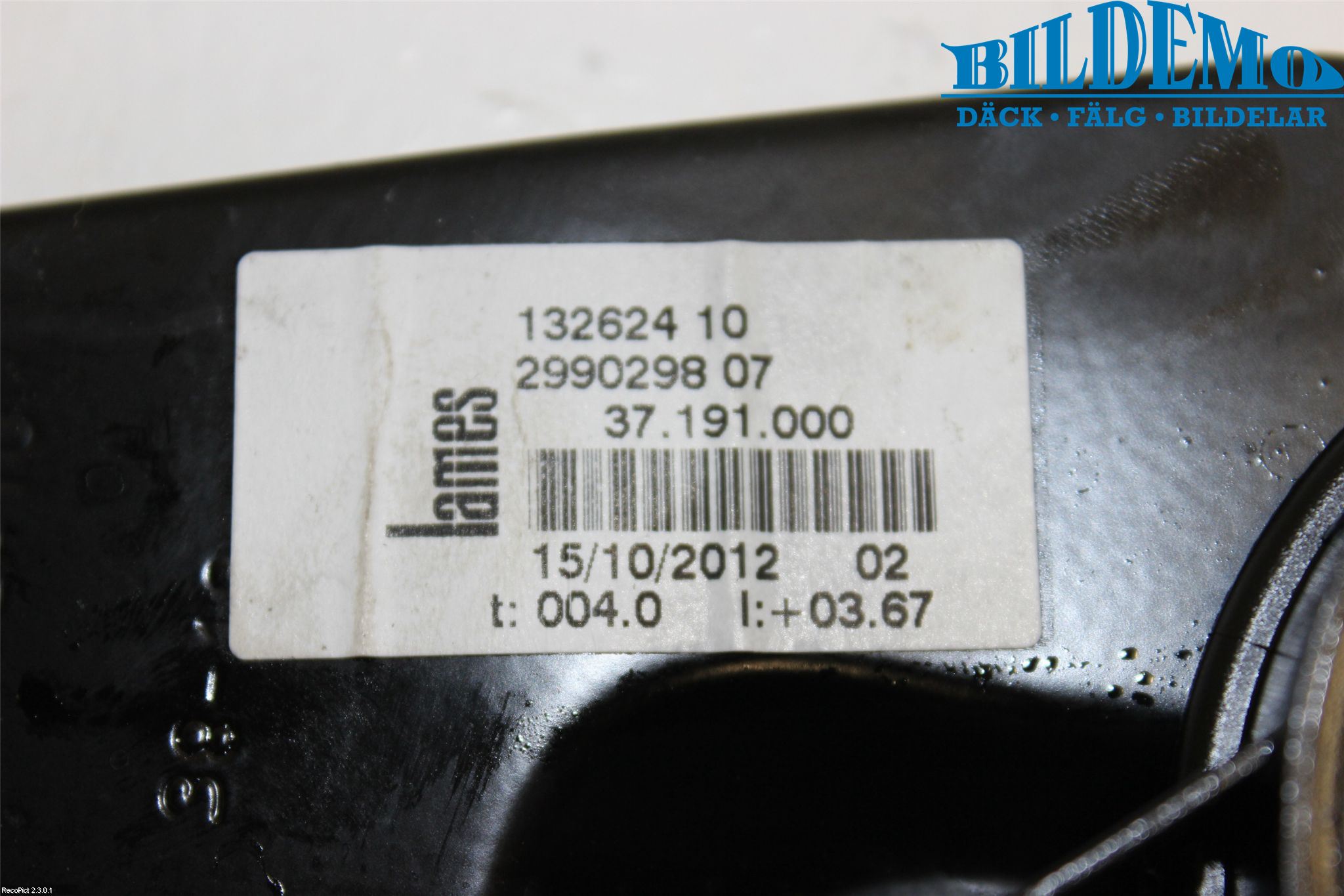 BMW X1 E84 10-15 Vindusheis El Komp