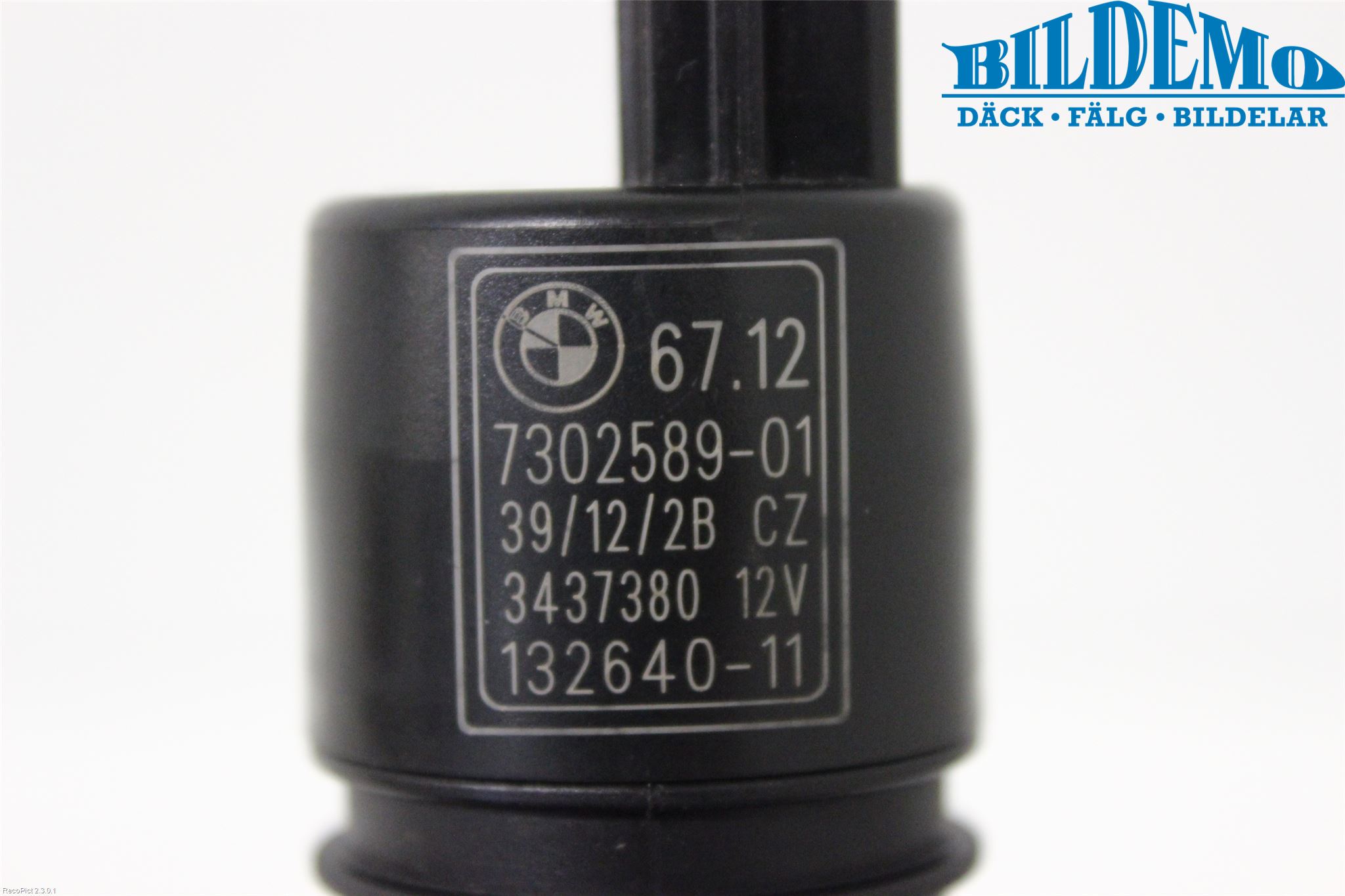 BMW X1 E84 10-15 Spylerpumpe Frontrute