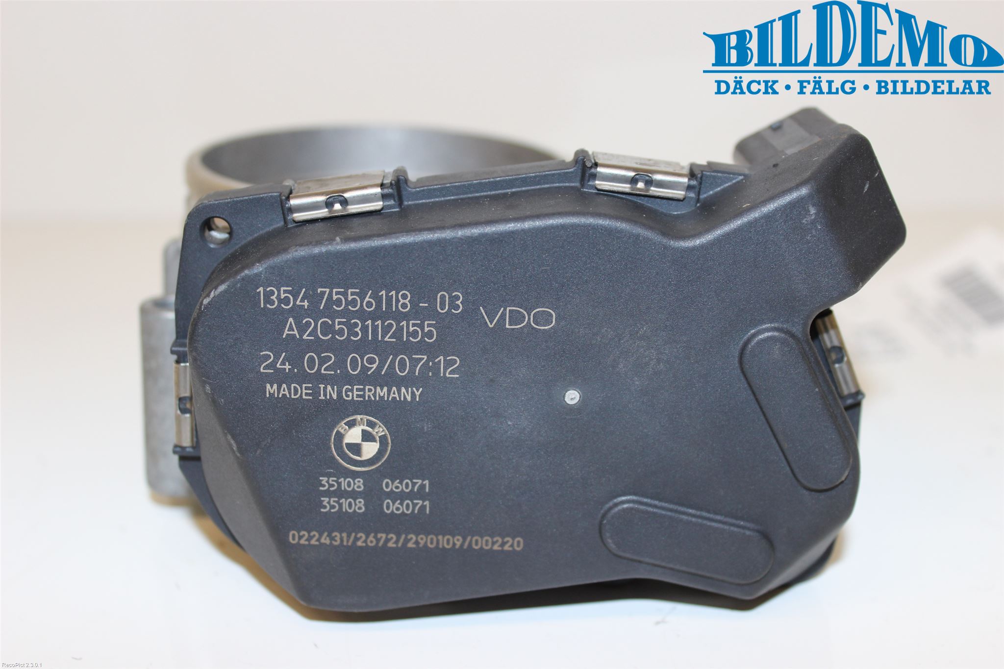 BMW 3 E90/91 SED/TOU 05-12 Inns Spjeldhus