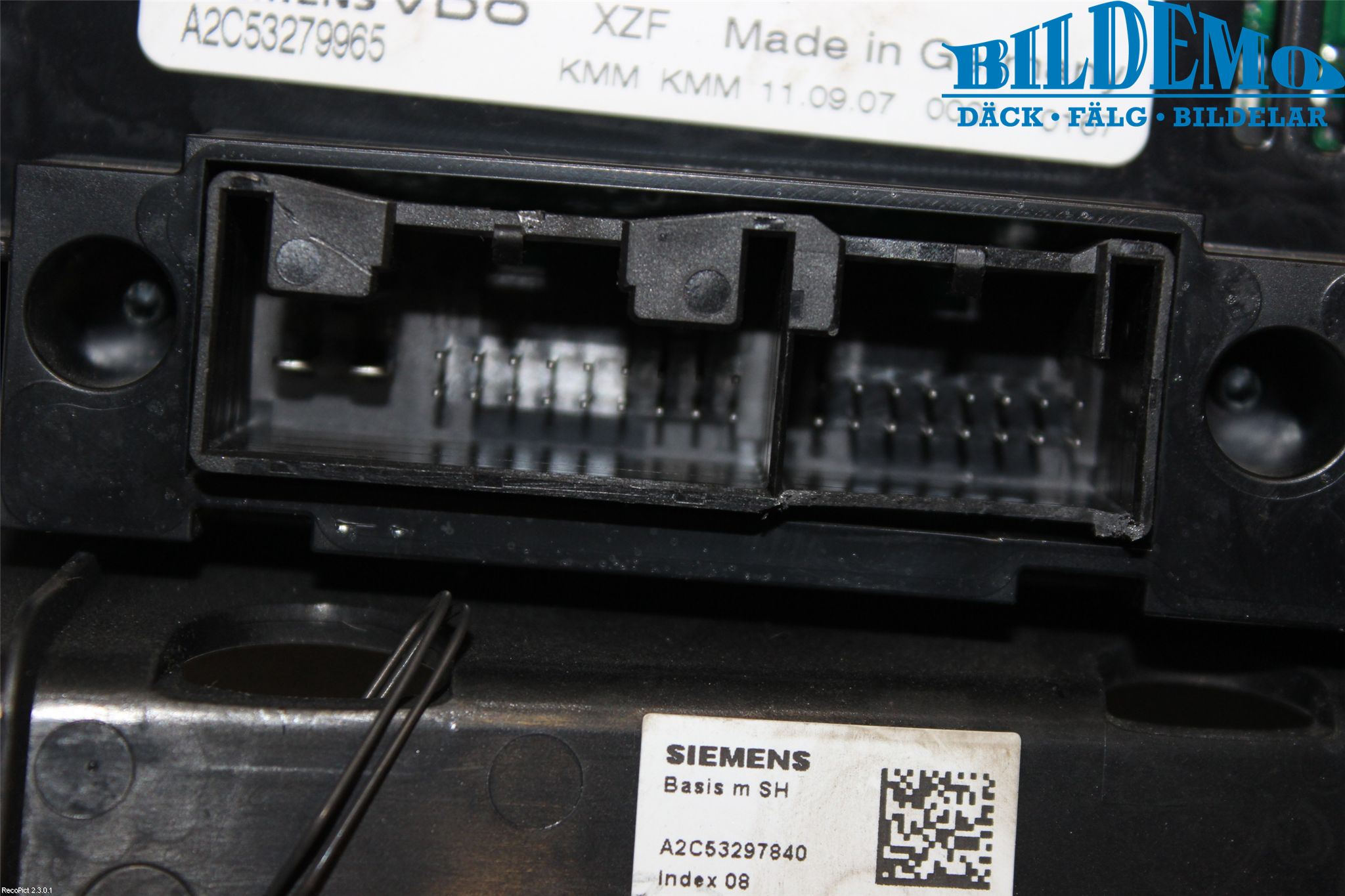 Audi A5 07-16 Varme Ac Betjening-Display