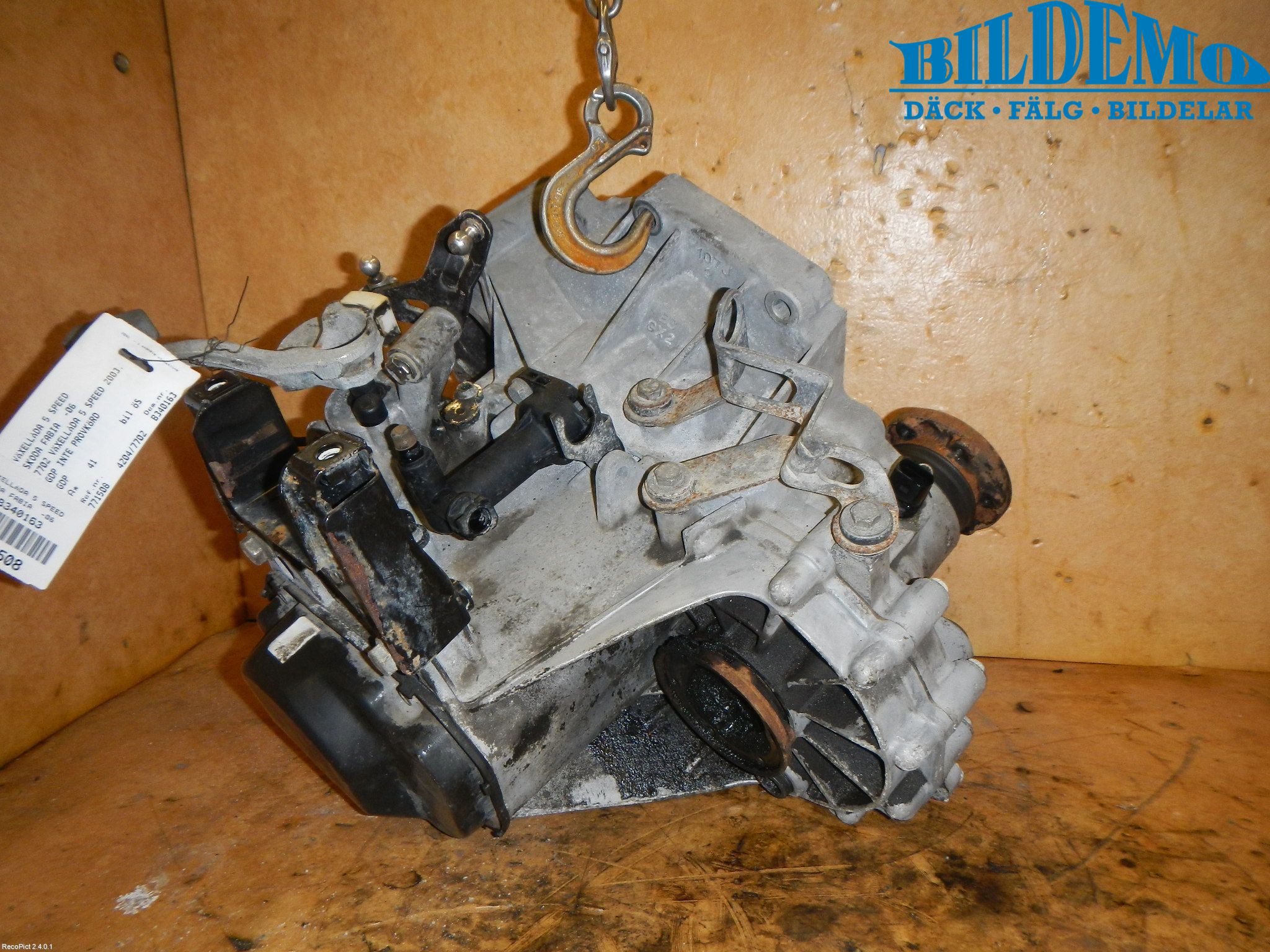 Skoda FABIA 99-07 Gearkasse 5 Trinn