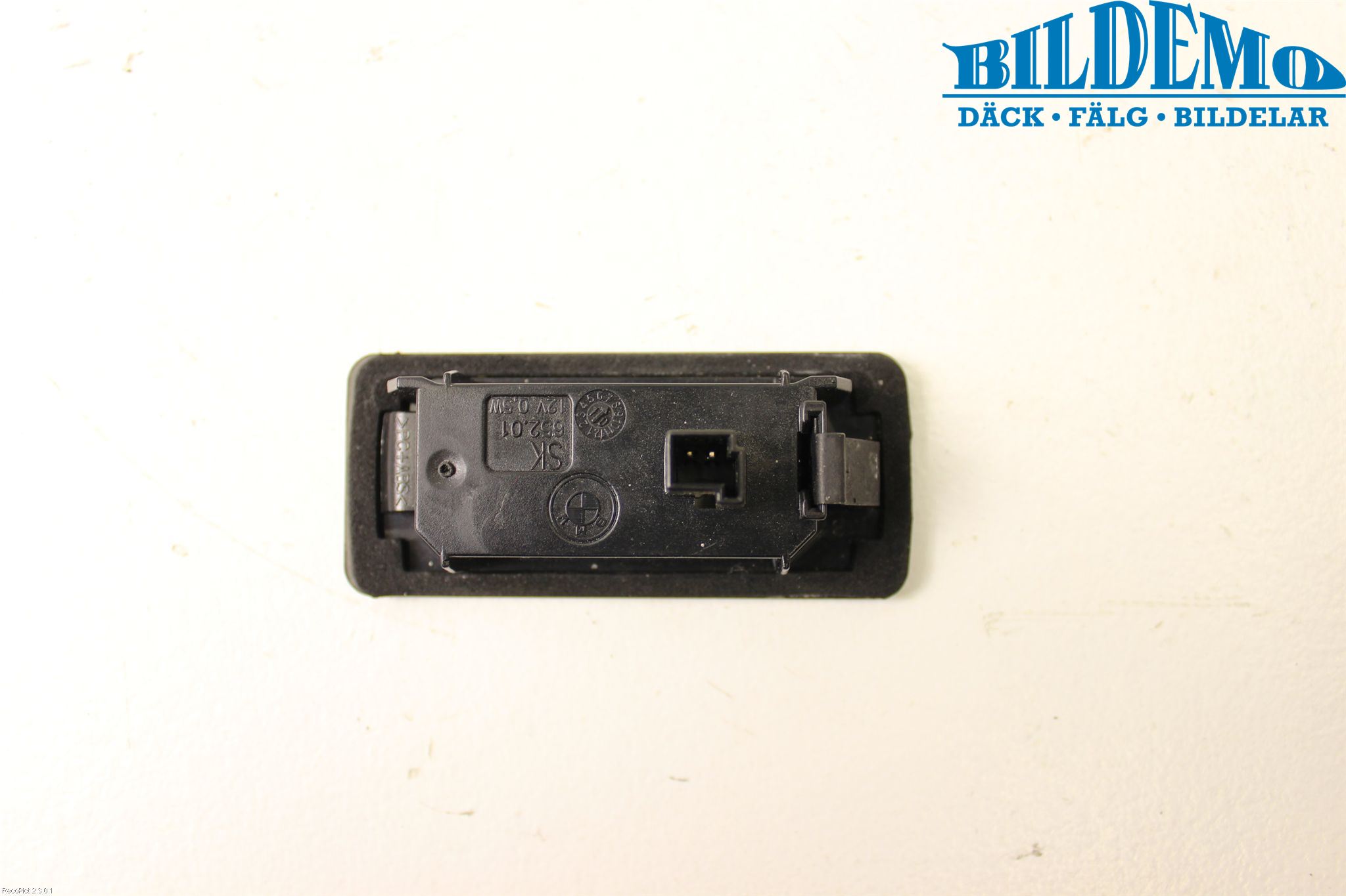 BMW 5 F10/F11/F18 09-17 Skilt Belysning