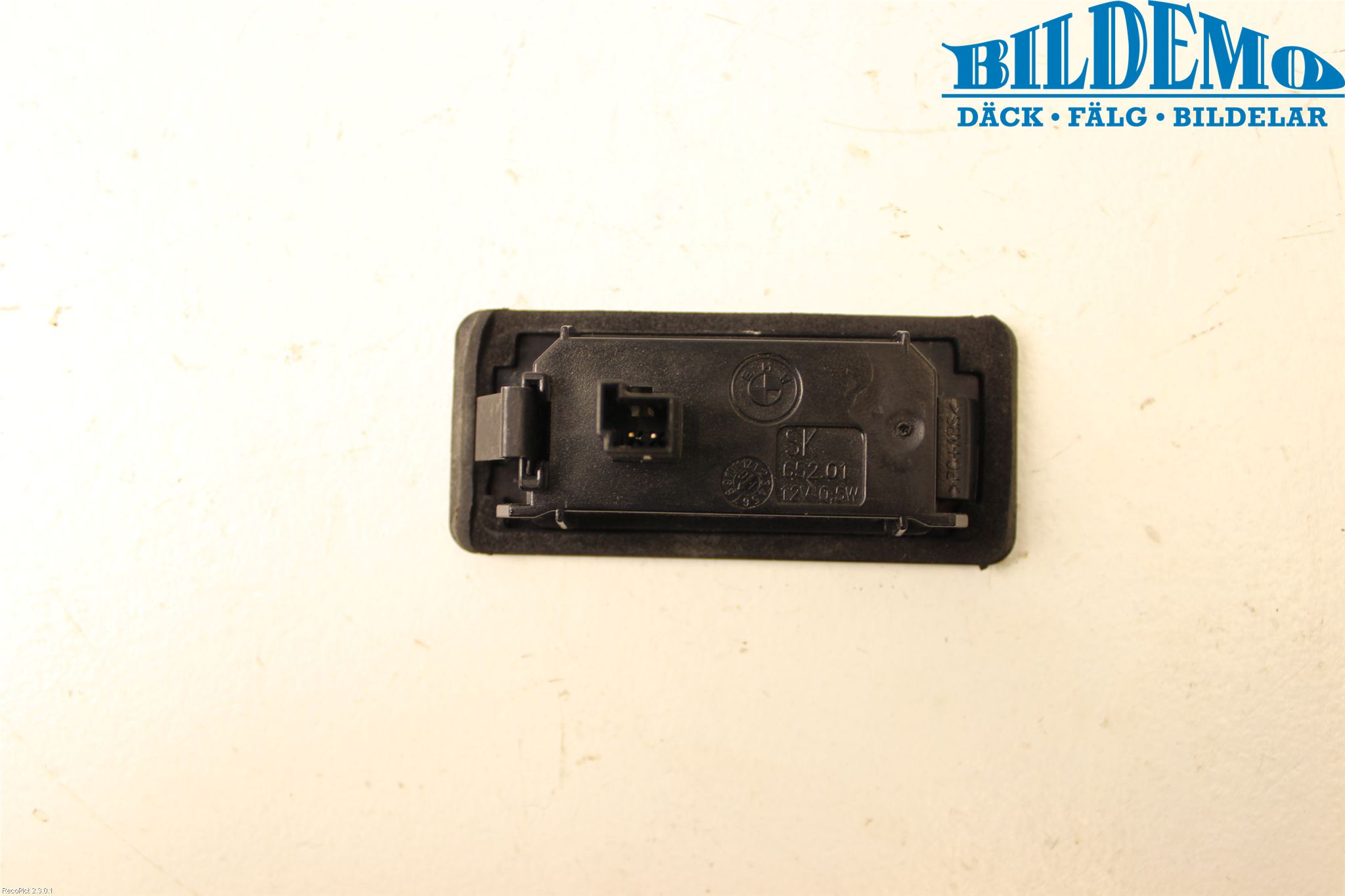 BMW 5 F10/F11/F18 09-17 Skilt Belysning