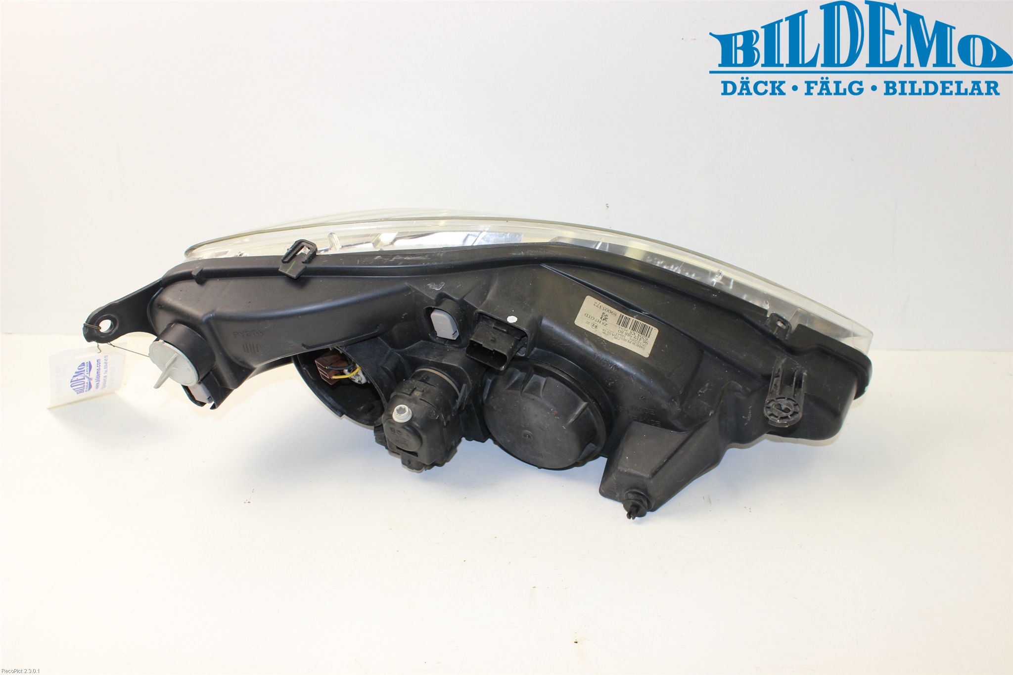 Peugeot 607 Frontlykt Venstre