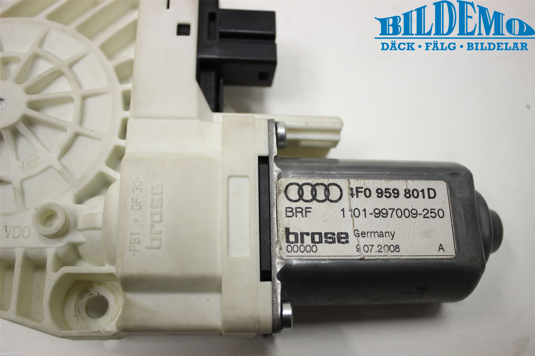 Audi A6/S6     05-11 Vindusheismotor