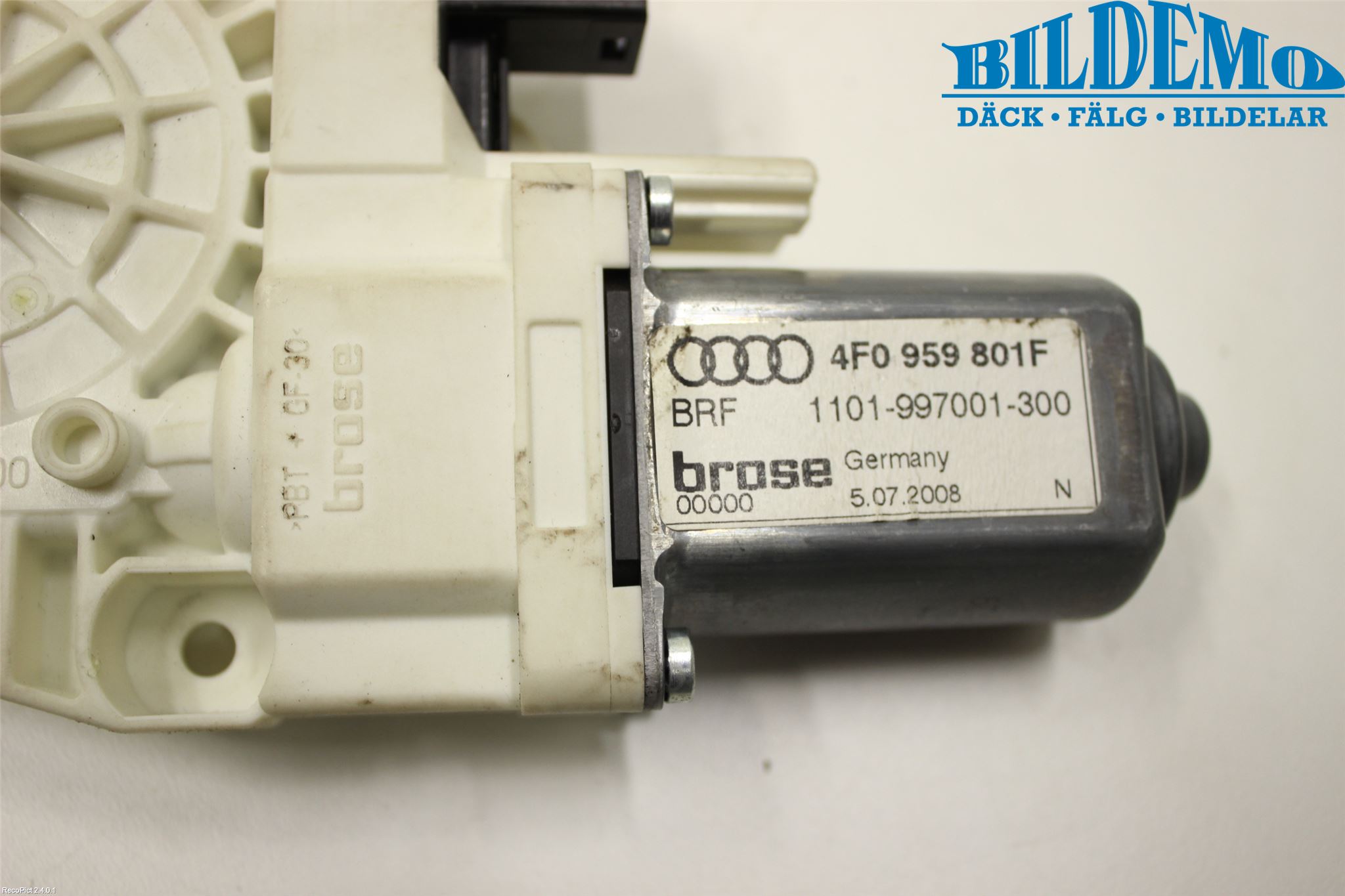 Audi A6/S6     05-11 Vindusheismotor