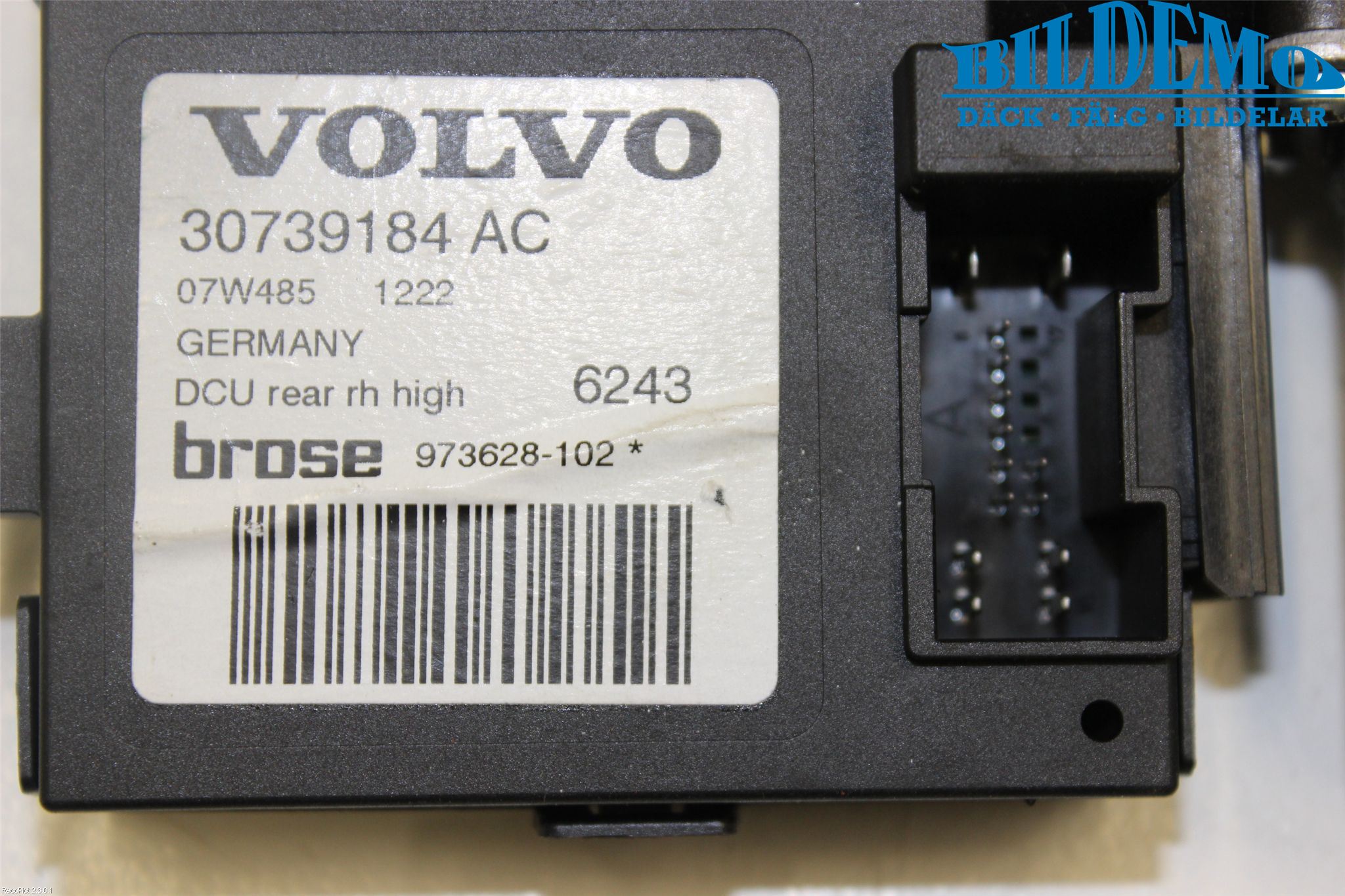 Volvo V50 08-12 Vindusheismotor