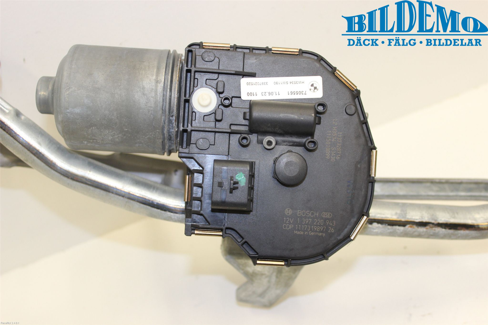 BMW 5 F10/F11/F18 09-17 Viskeroverføring Frontrute