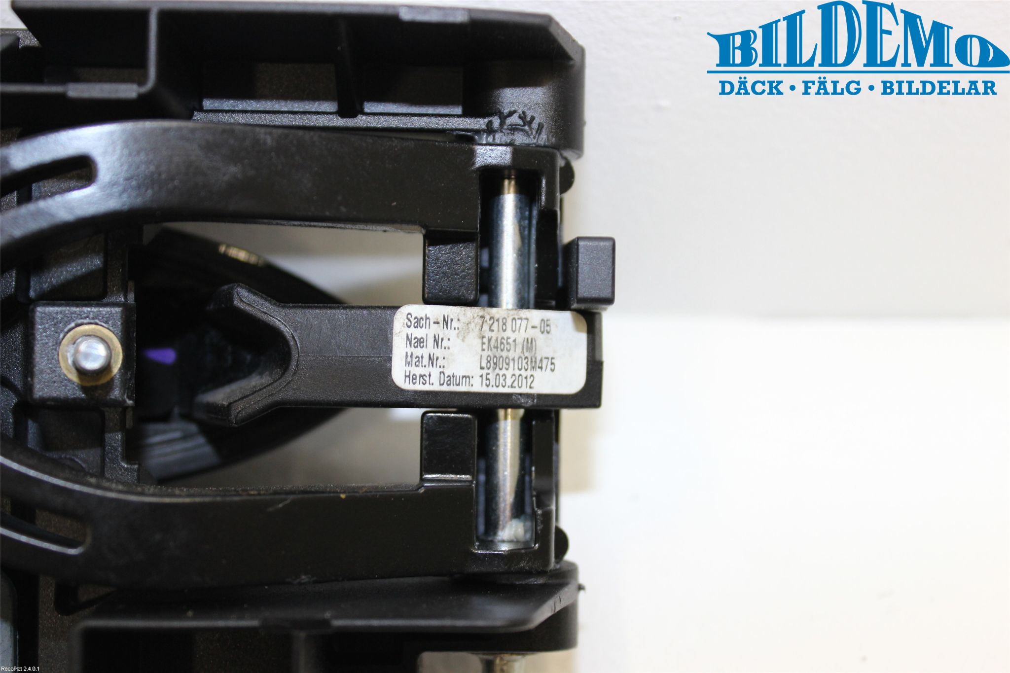BMW 5 F10/F11/F18 09-17 Dørhandtak Ytre Venstre