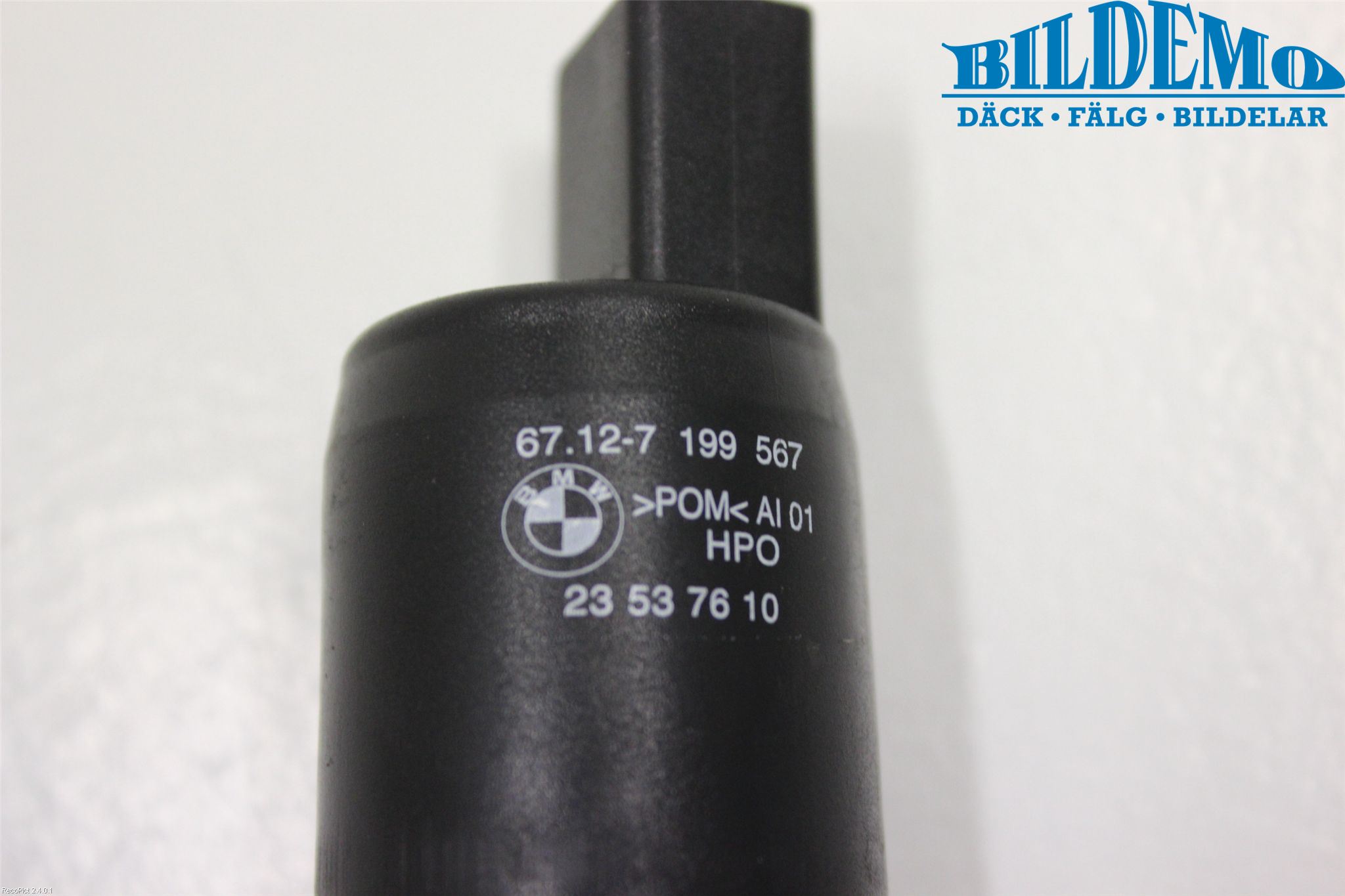 BMW 5 E60/61 Sed/Tou 02-10 Spylerpumpe Bakluke