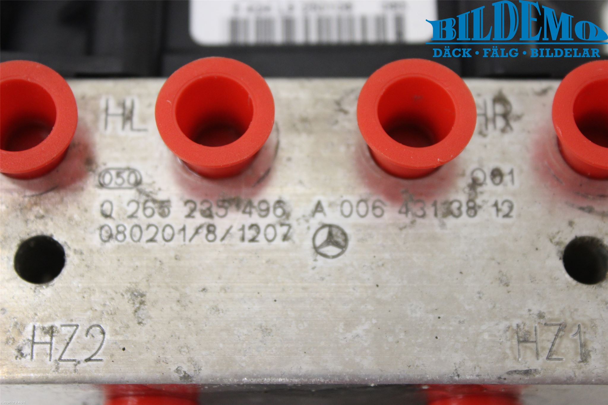 Mercedes-Benz MB A-KLASS (W169) 04-12 Abs Hydraulikkaggregat