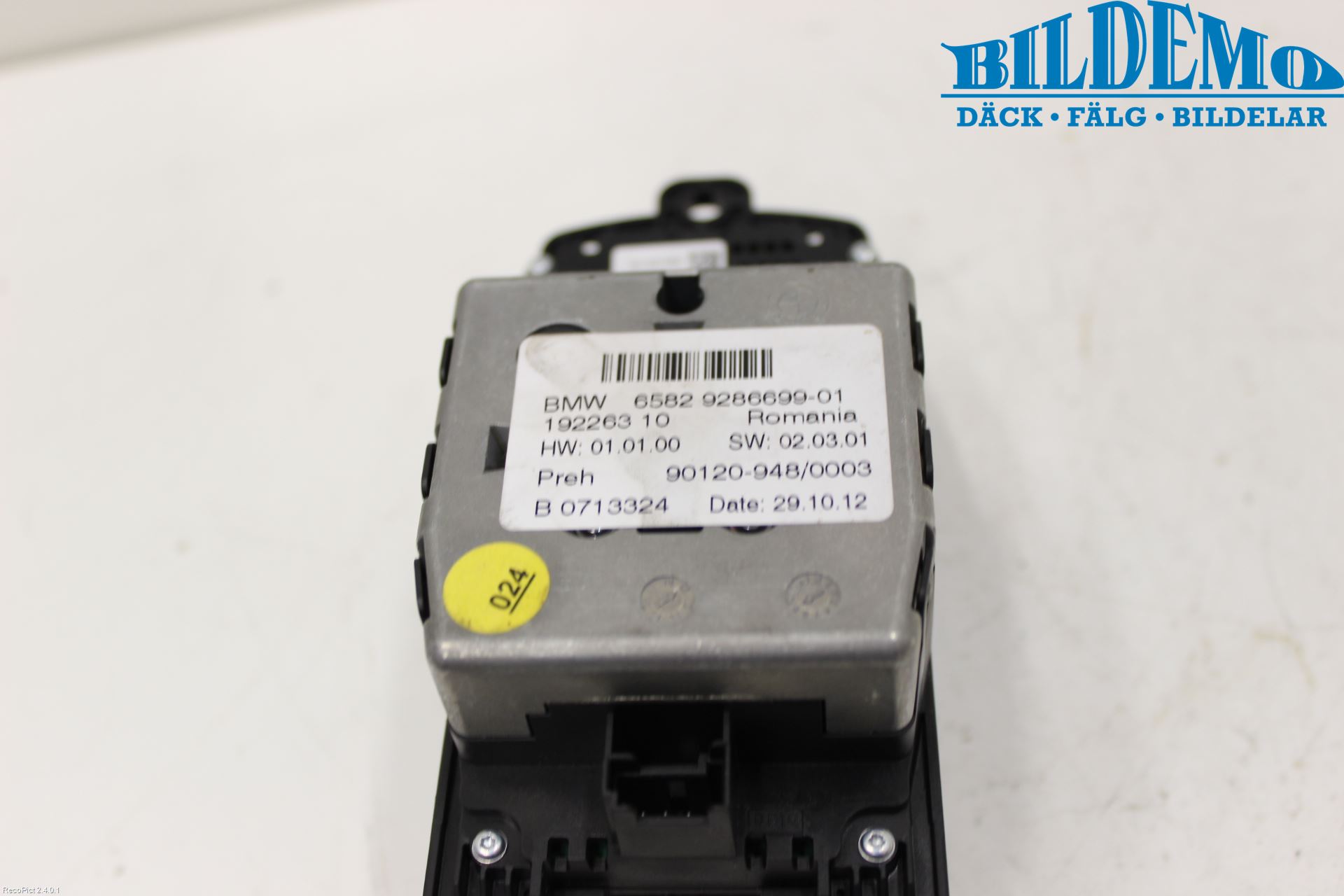BMW 5 F10/F11/F18 09-17 Bryter Cruisekontroll