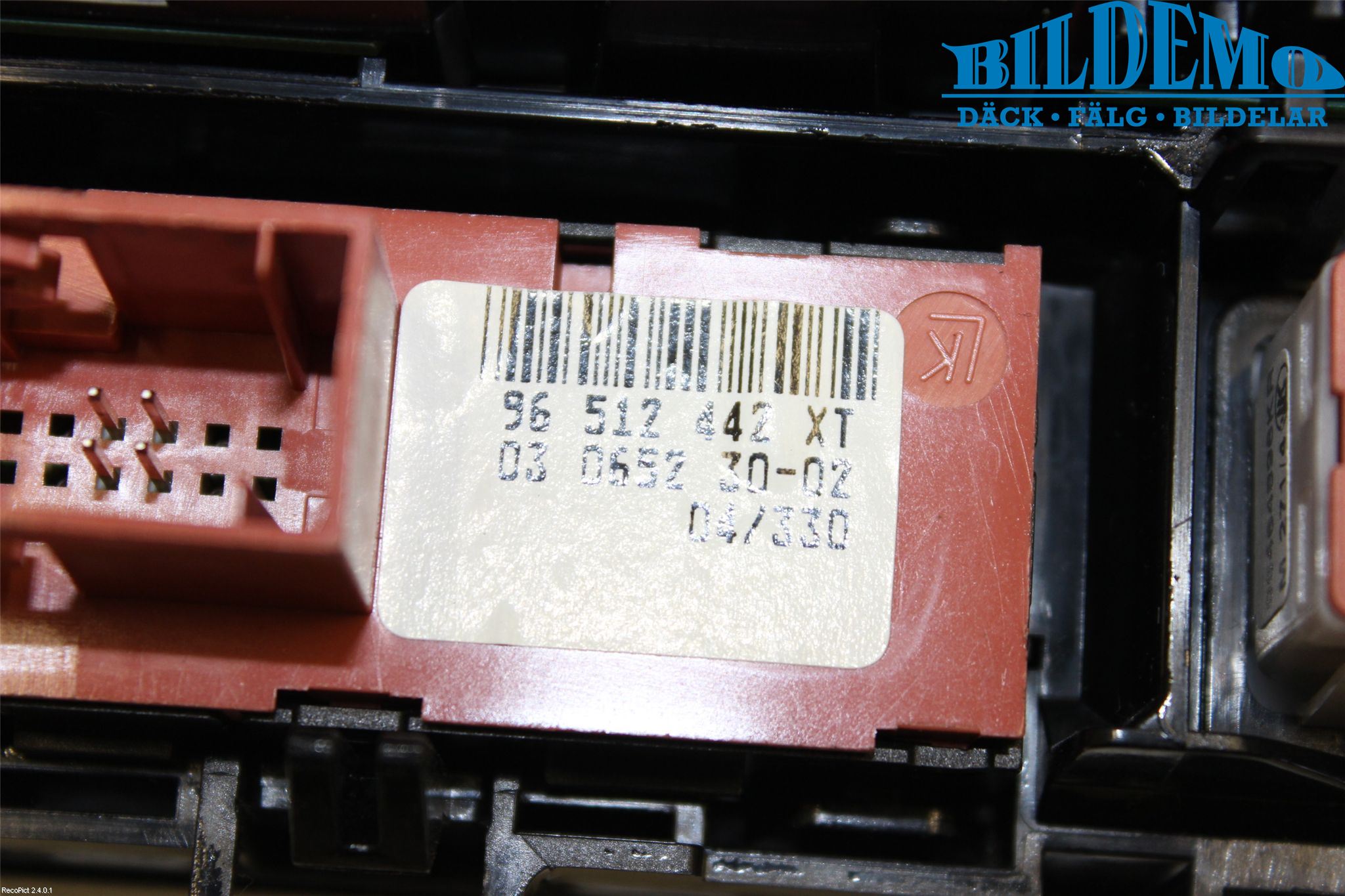 Peugeot 407 Varme Ac Betjening-Display