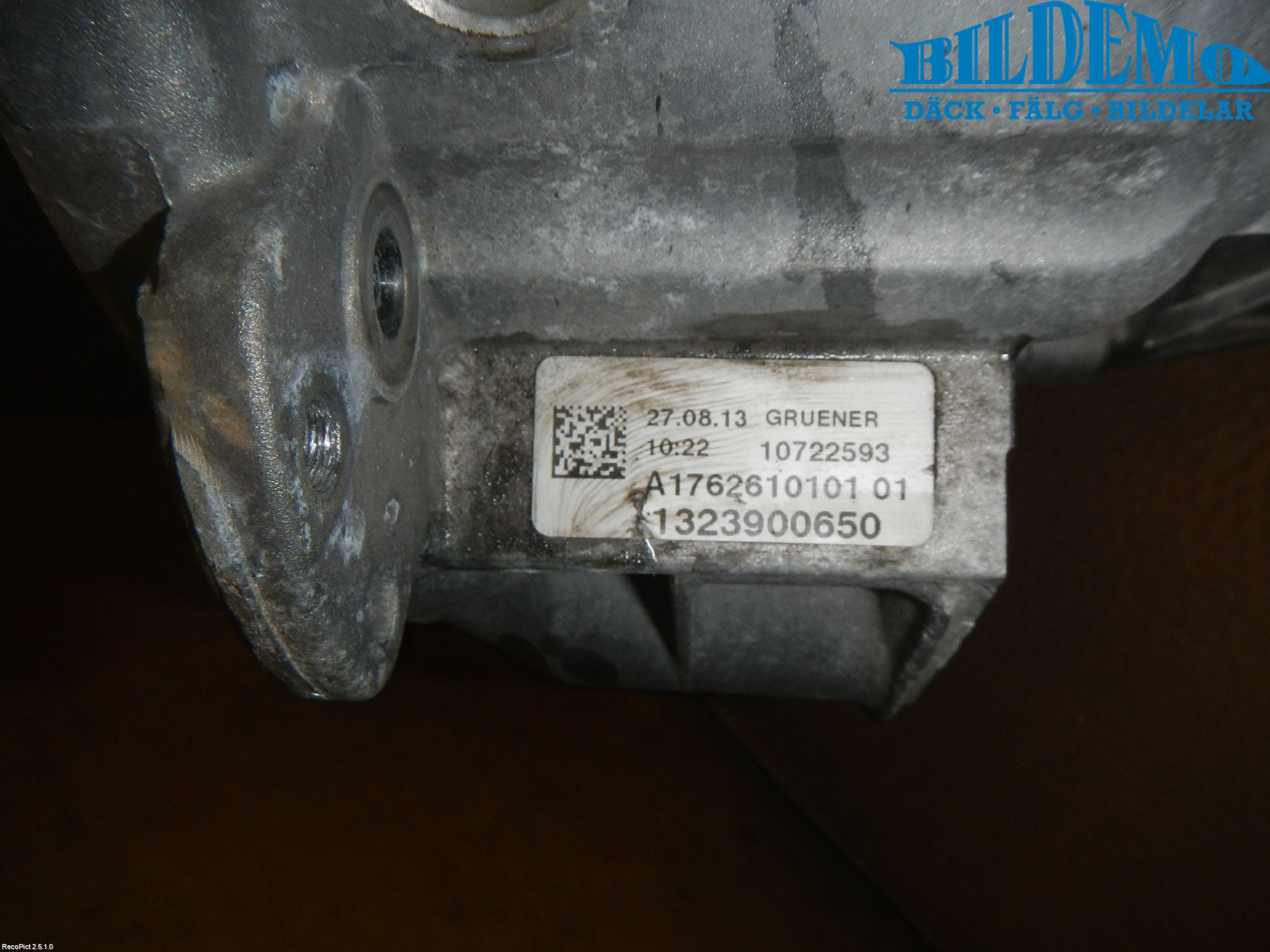 Mercedes-Benz MB A-KLASS (W176) 13-18 Gearkasse 6 Trinn