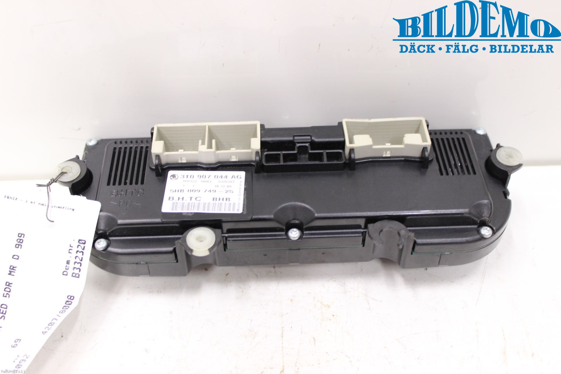 Skoda SUPERB 09-15 Varme Ac Betjening-Display