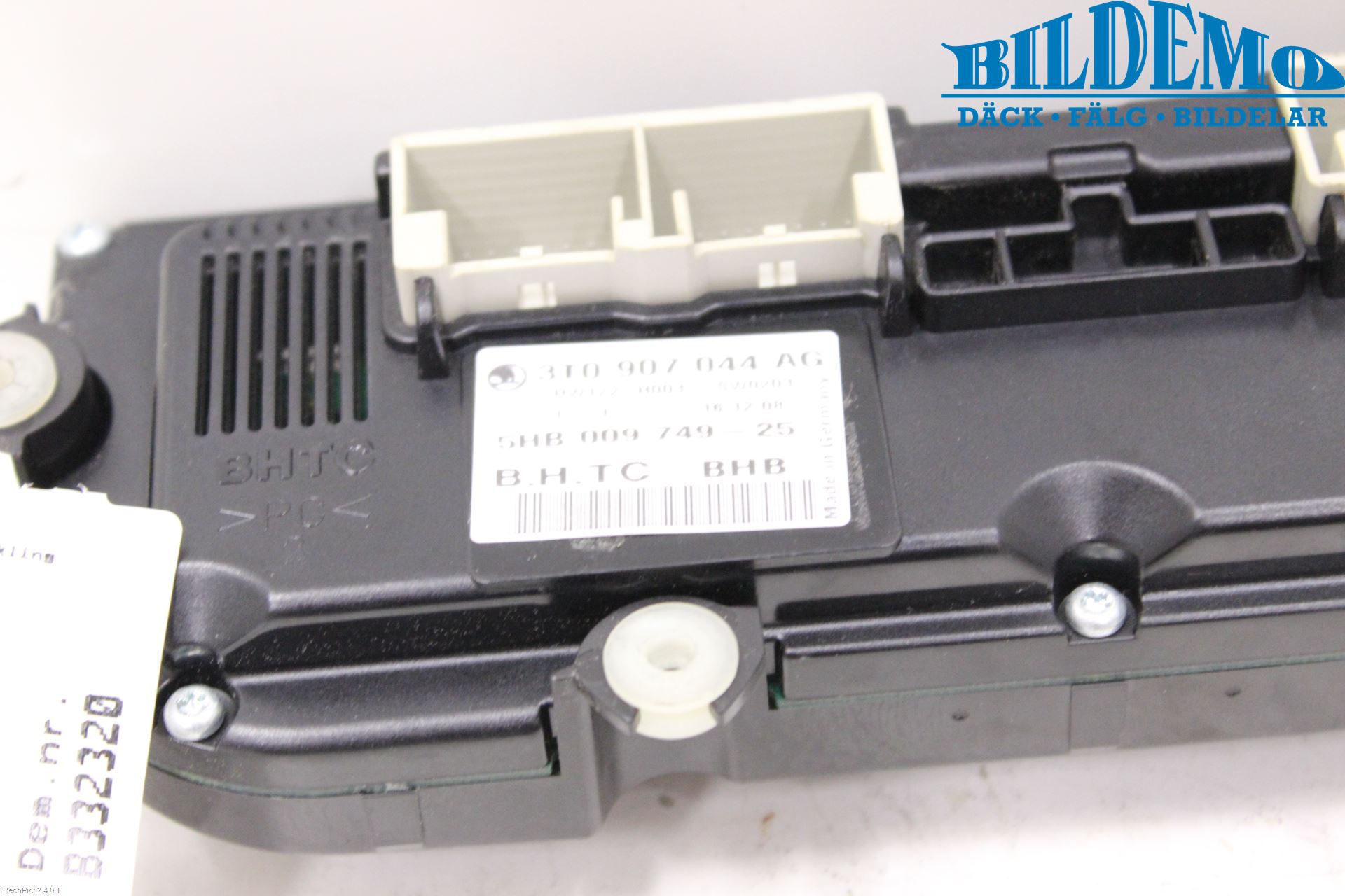 Skoda SUPERB 09-15 Varme Ac Betjening-Display