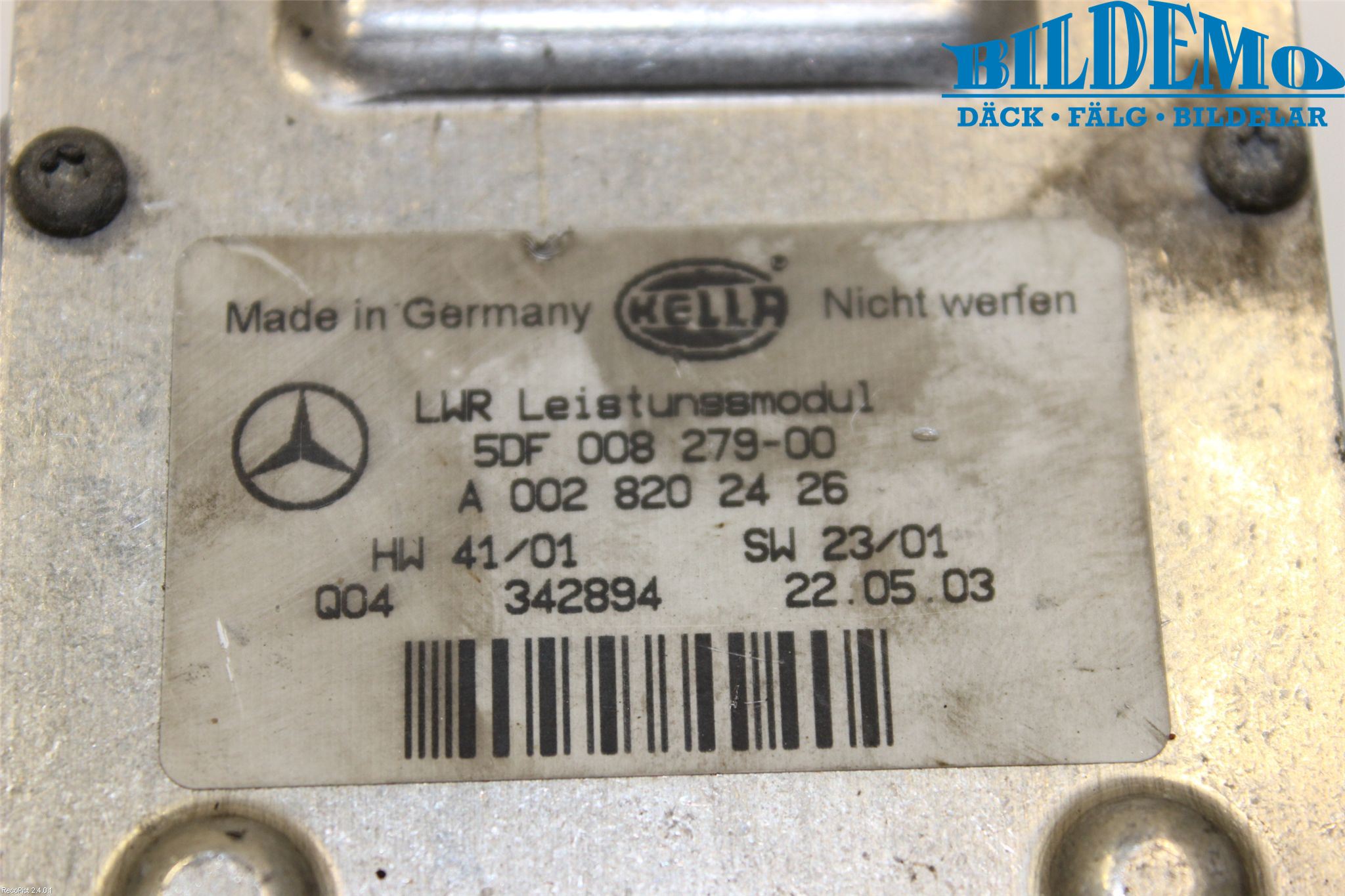 Mercedes-Benz MB E-KLASS (W211) 02-09 Styreenhet Xenon