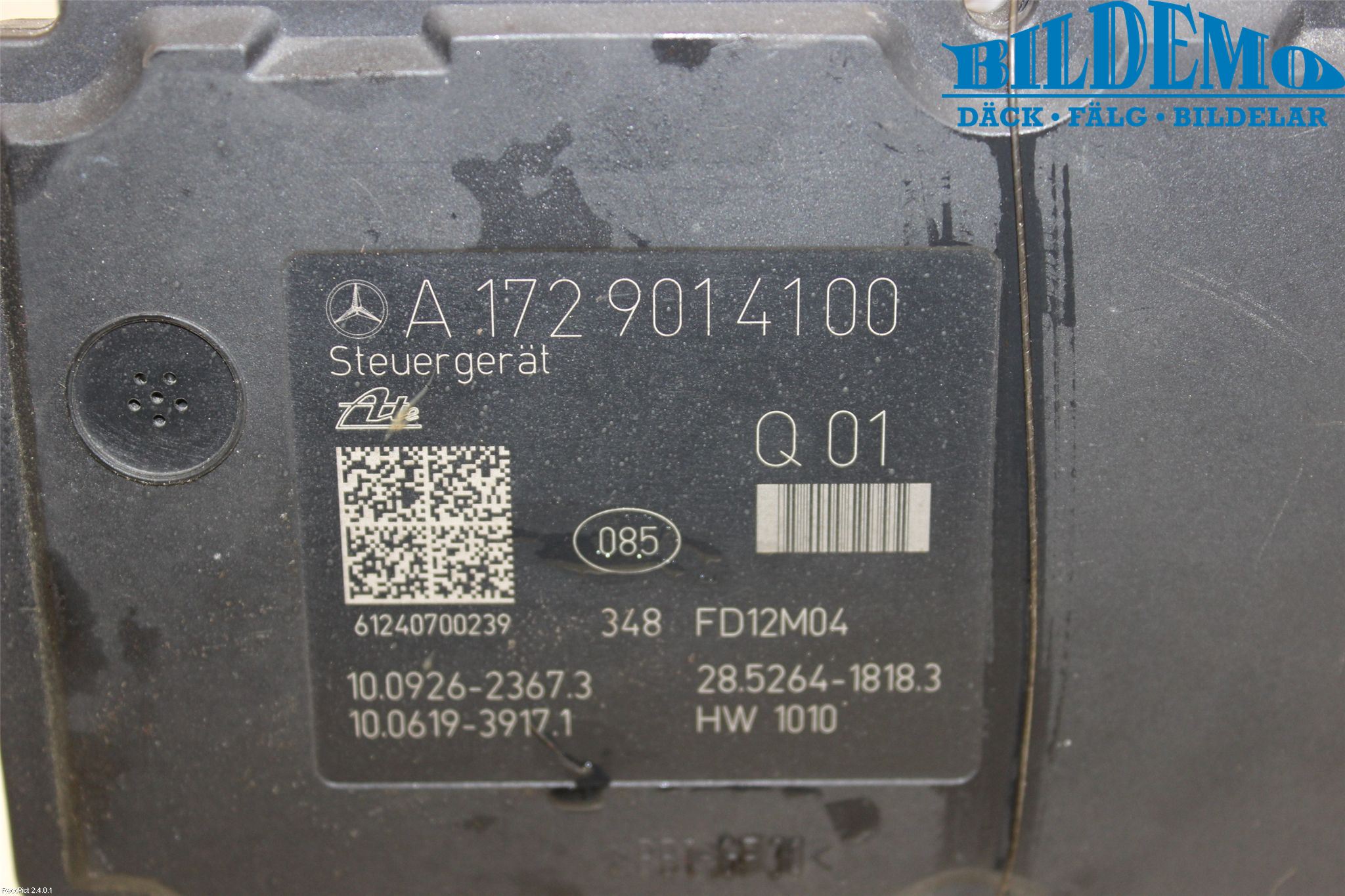 Mercedes-Benz MB C-KLASS (W204) 07-15 Abs Hydraulikkaggregat