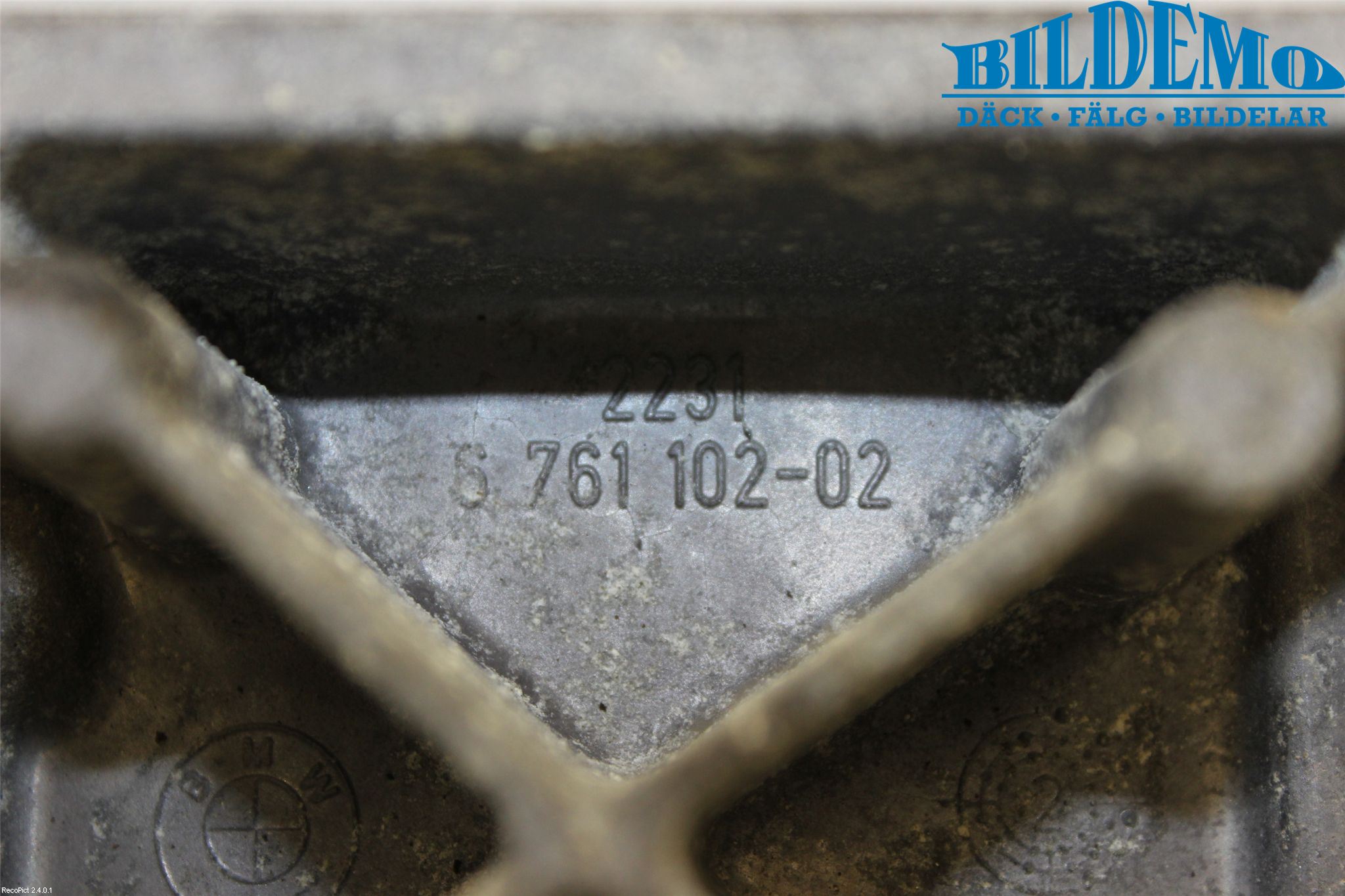 BMW 5 E60/61 Sed/Tou 02-10 Gearkasse Feste Stål-Alu