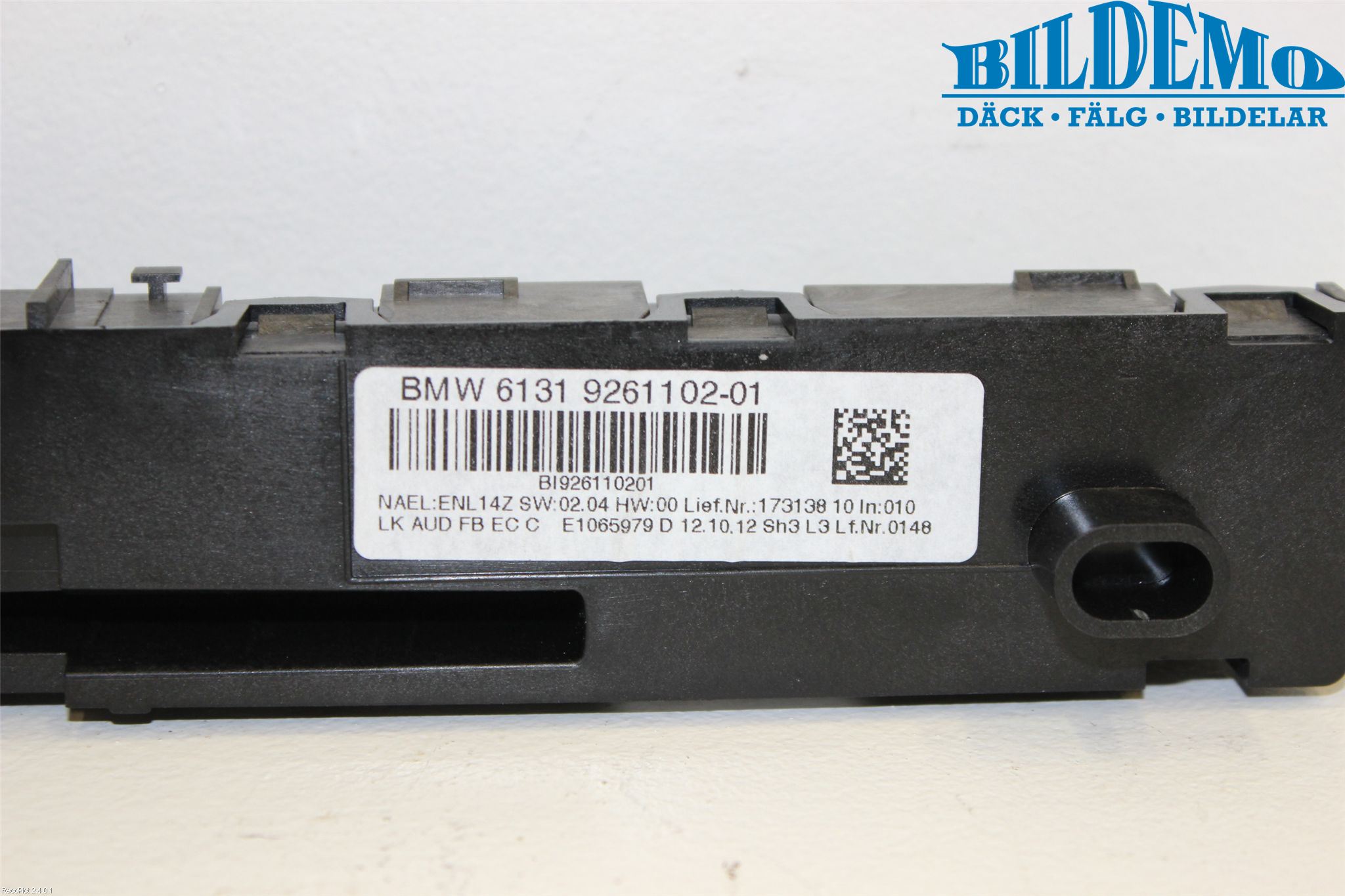 BMW 1 F20/F21 11-19 Stereo Cd Veksler
