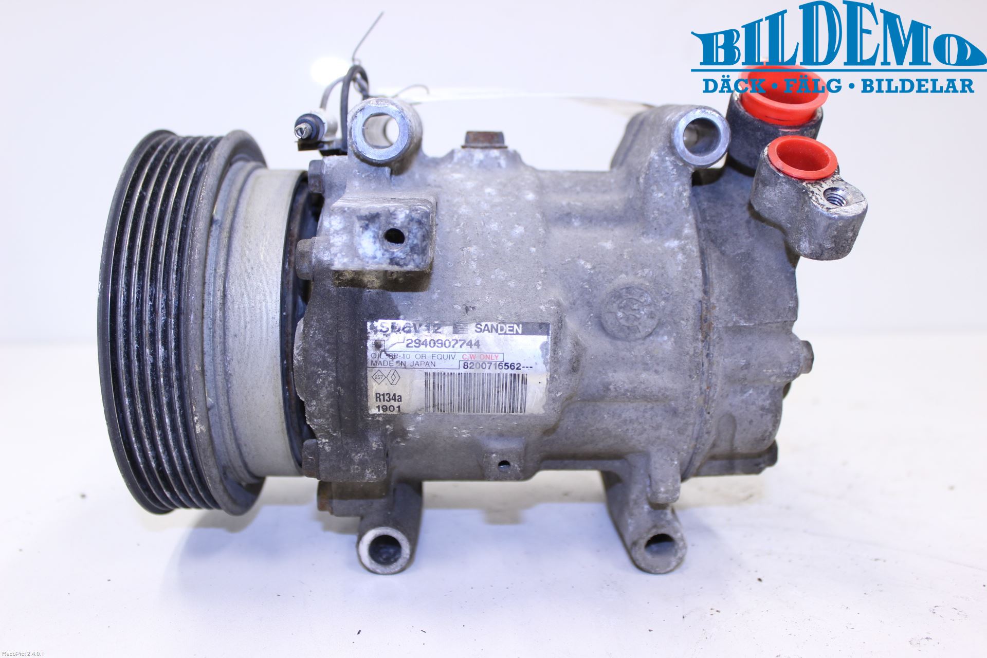 Renault KANGOO I 03-08 Varme Ac Kompressor