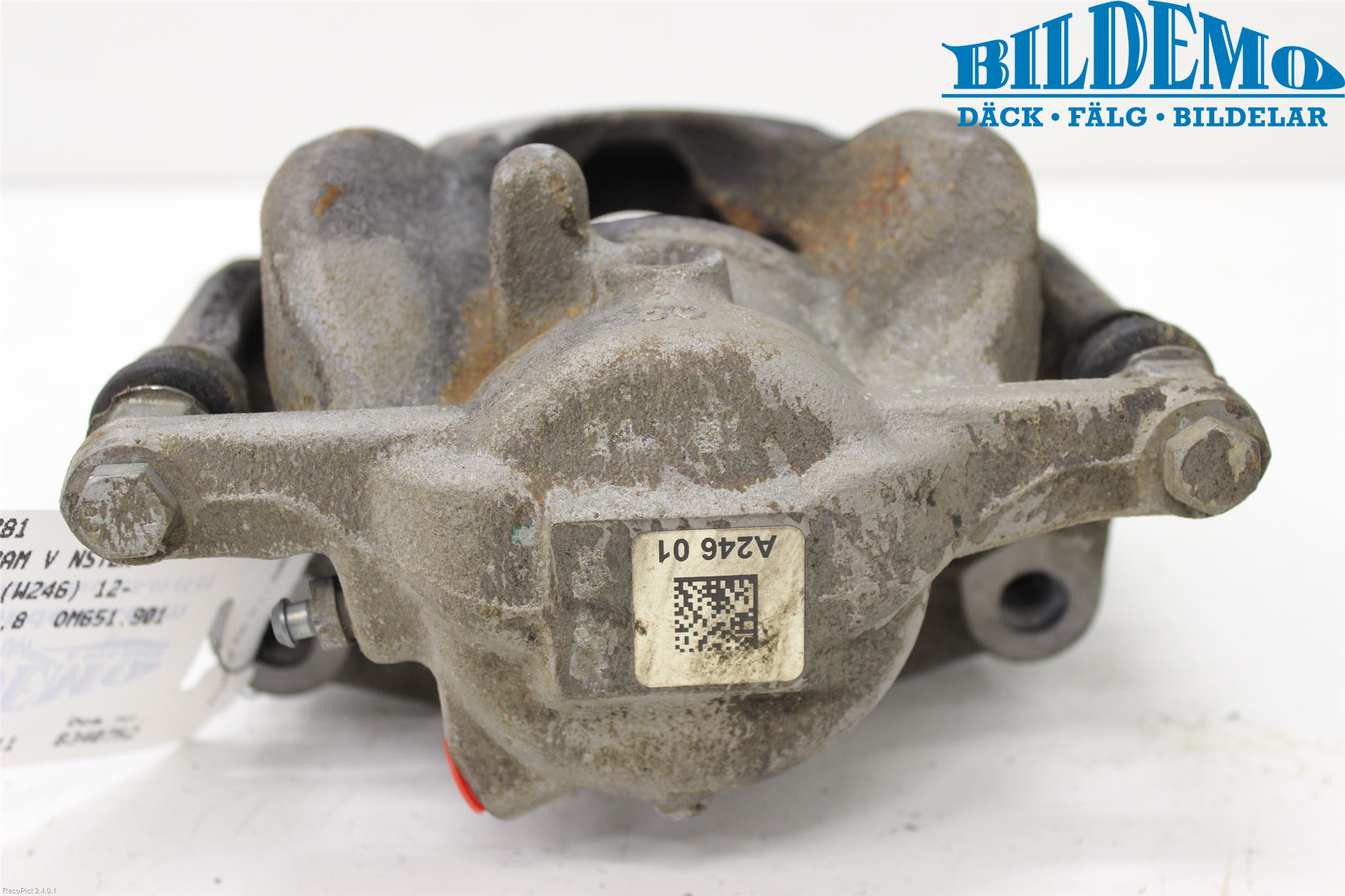 Mercedes-Benz MB B-KLASS (W246/W242) 12-19 Bremsecaliper Foran Venstre