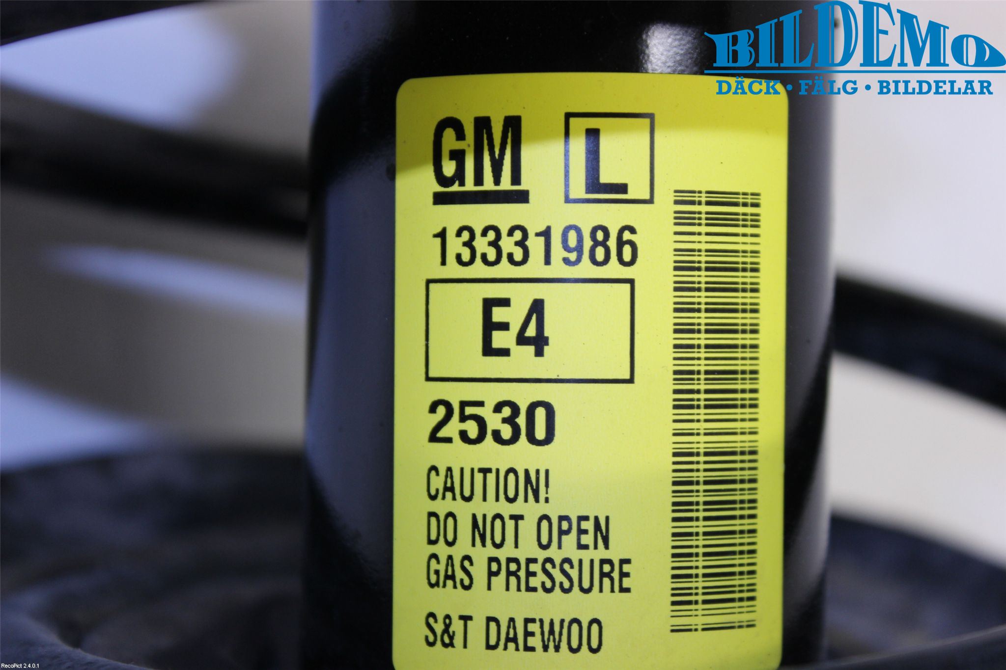 GM CHEVROLET CRUZE Fjærbein Foran Venstre