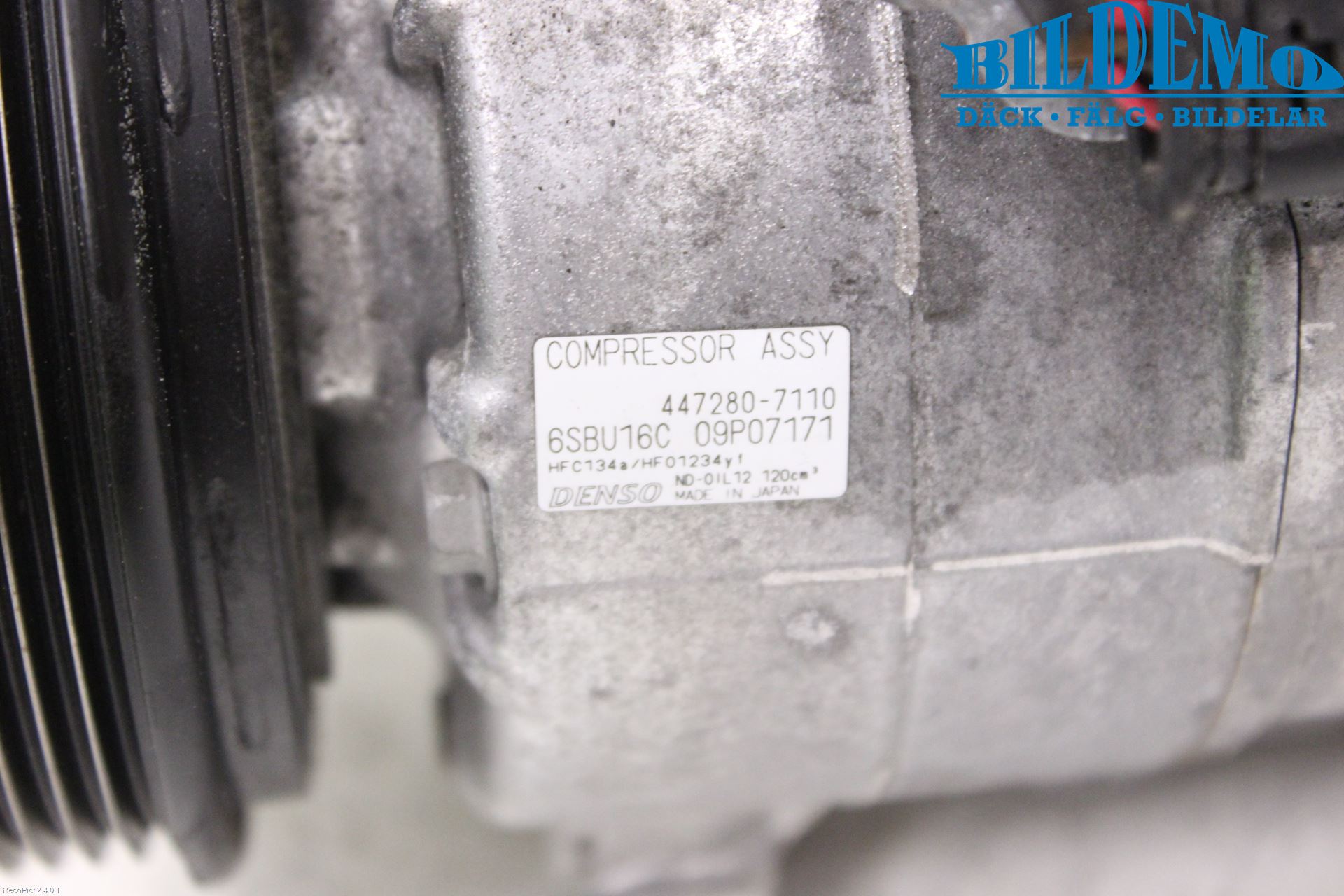 Mercedes-Benz MB B-KLASS (W246/W242) 12-19 Varme Ac Kompressor
