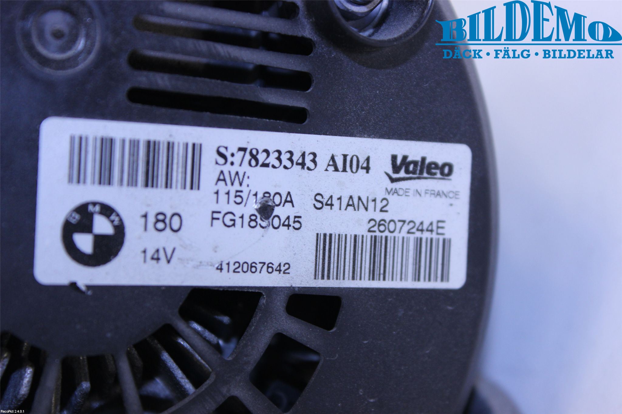 BMW 1 F20/F21 11-19 Dynamo