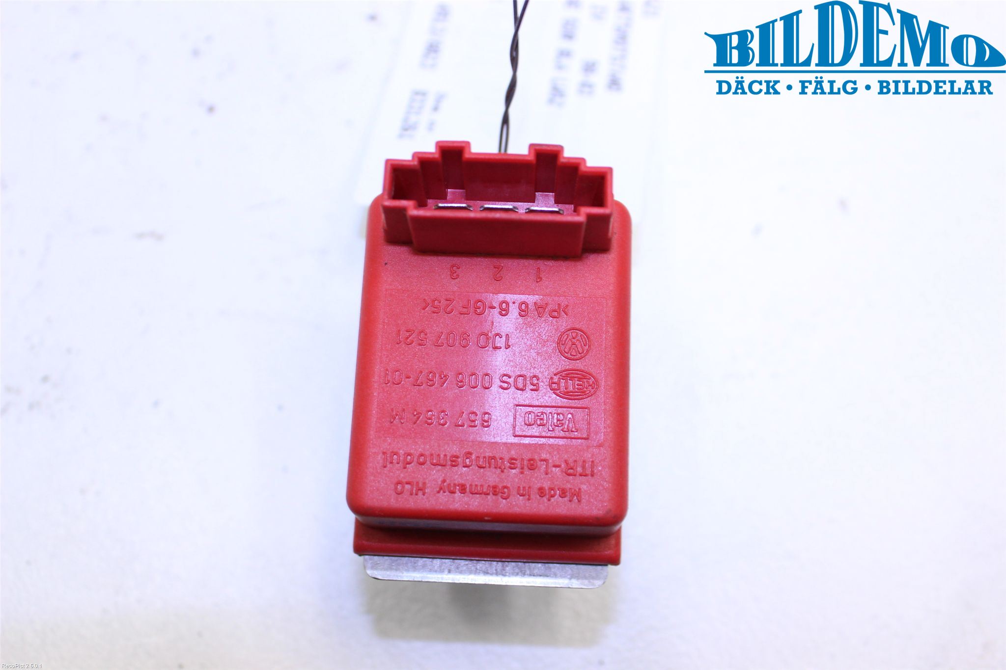 Volkswagen VW GOLF IV 98-06 Varmeapparat Viftemotstand