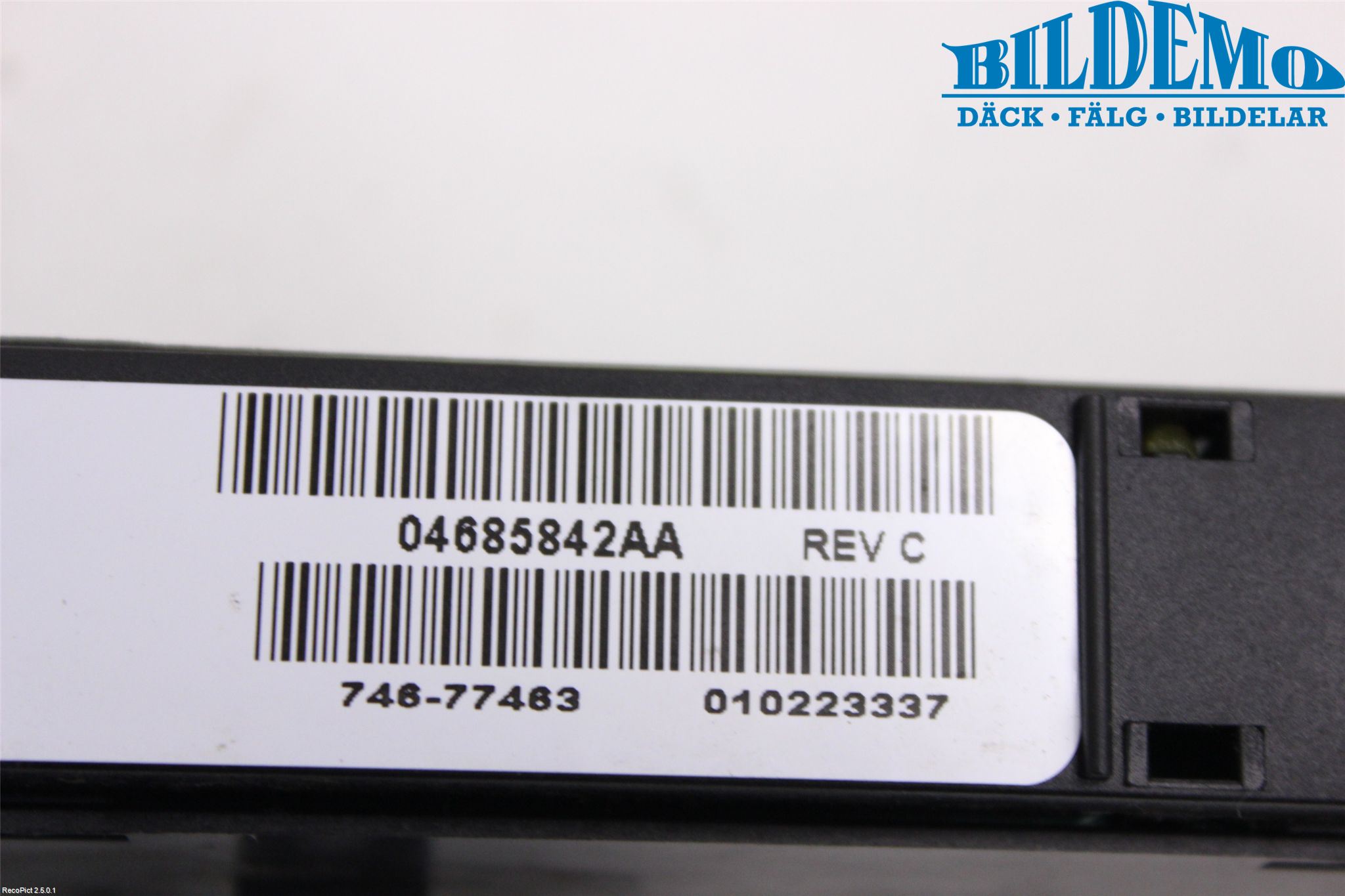 Chrysler CHR VOYAGER     04-07 Bryter Varmesete