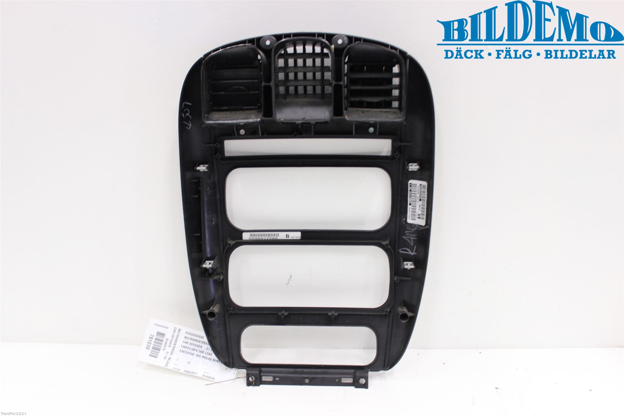 Chrysler CHR VOYAGER     04-07 Innr Dekor Instrbord