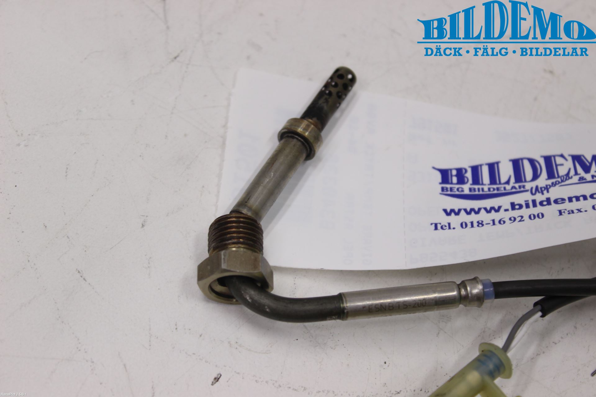 Opel ASTRA H 04-12 Sensor Temp-Trykk Avgass