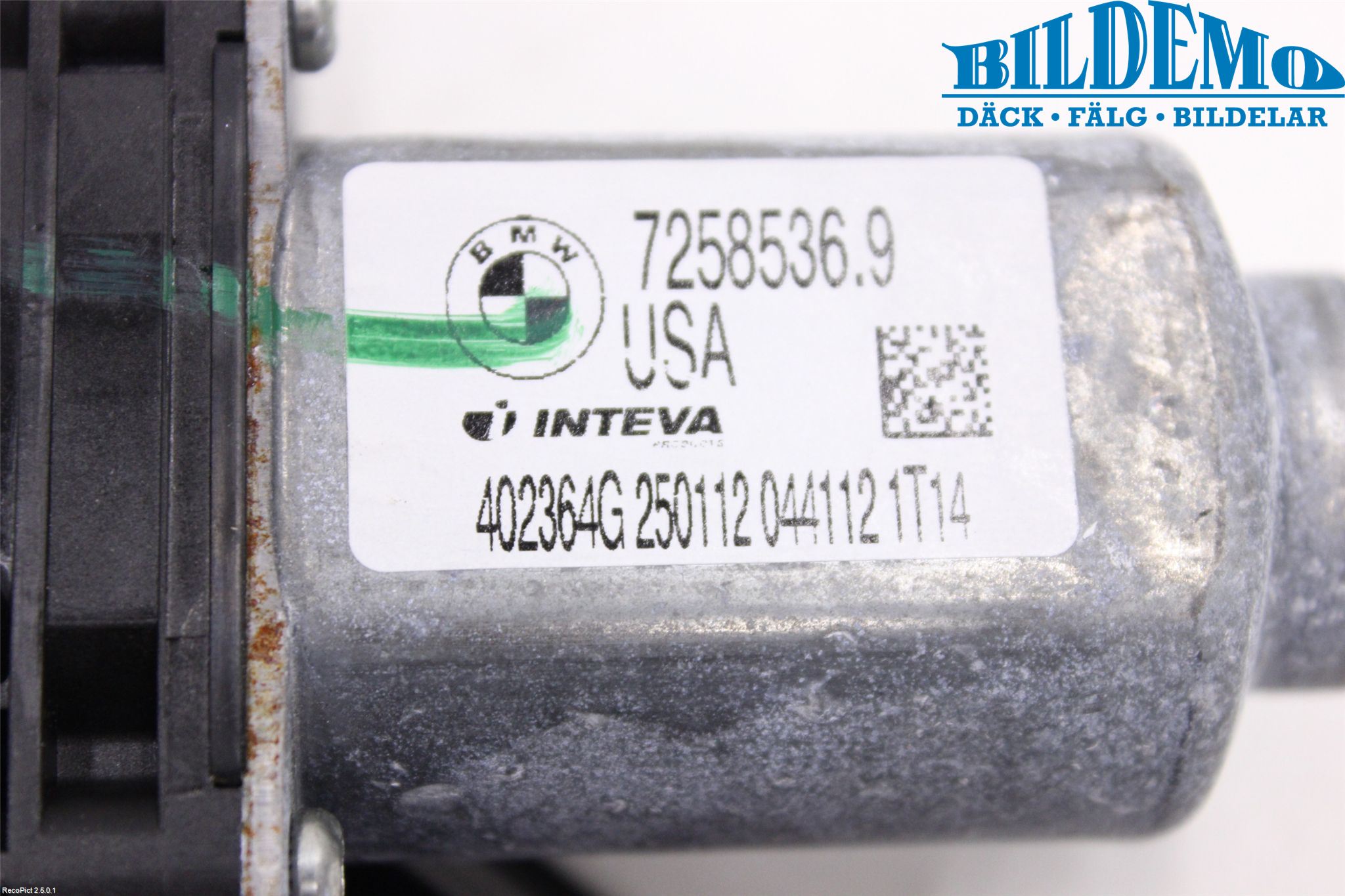BMW X3 F25 10-17 Vindusheis El Komp