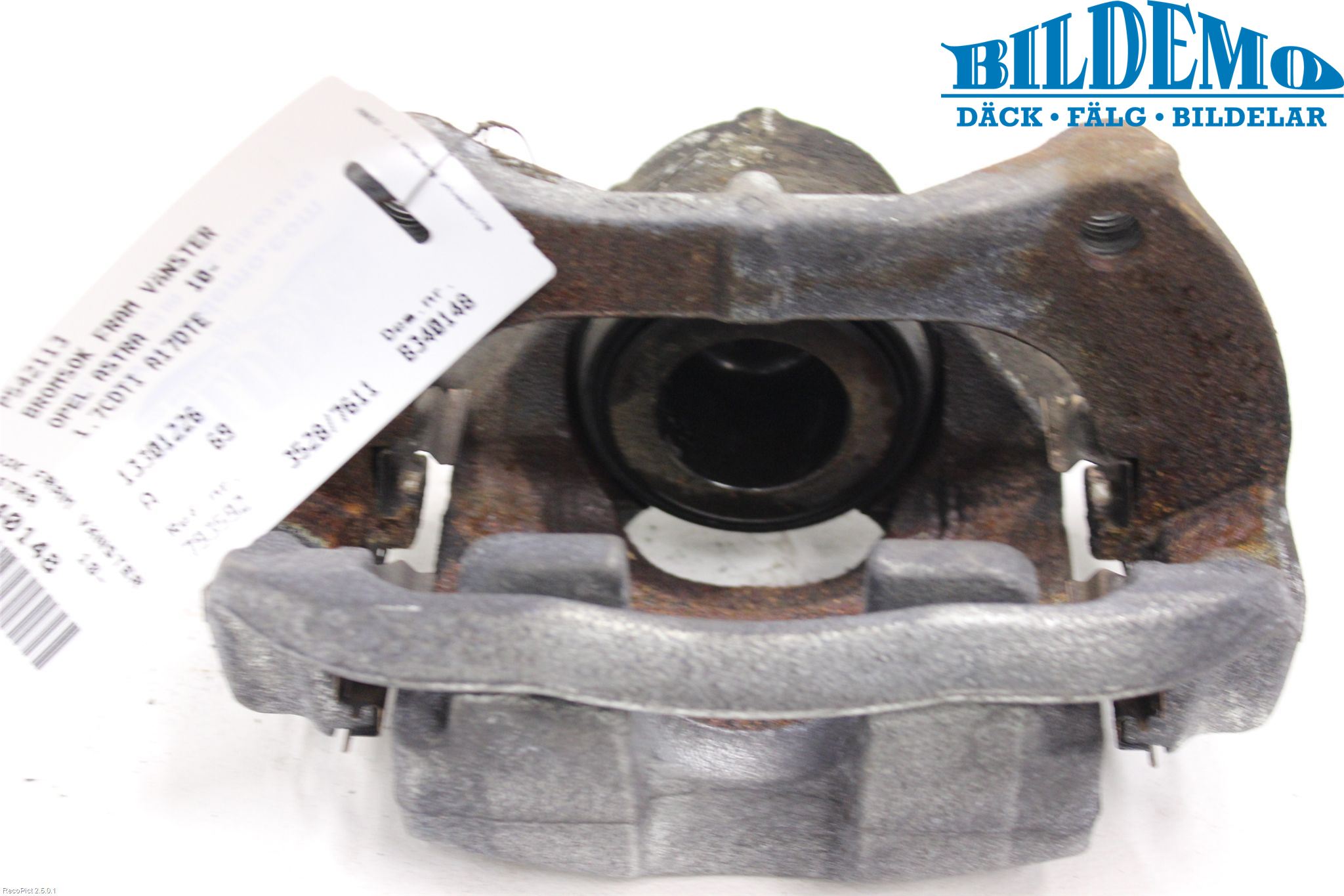 Opel ASTRA J 10-15 Bremsecaliper Foran Venstre