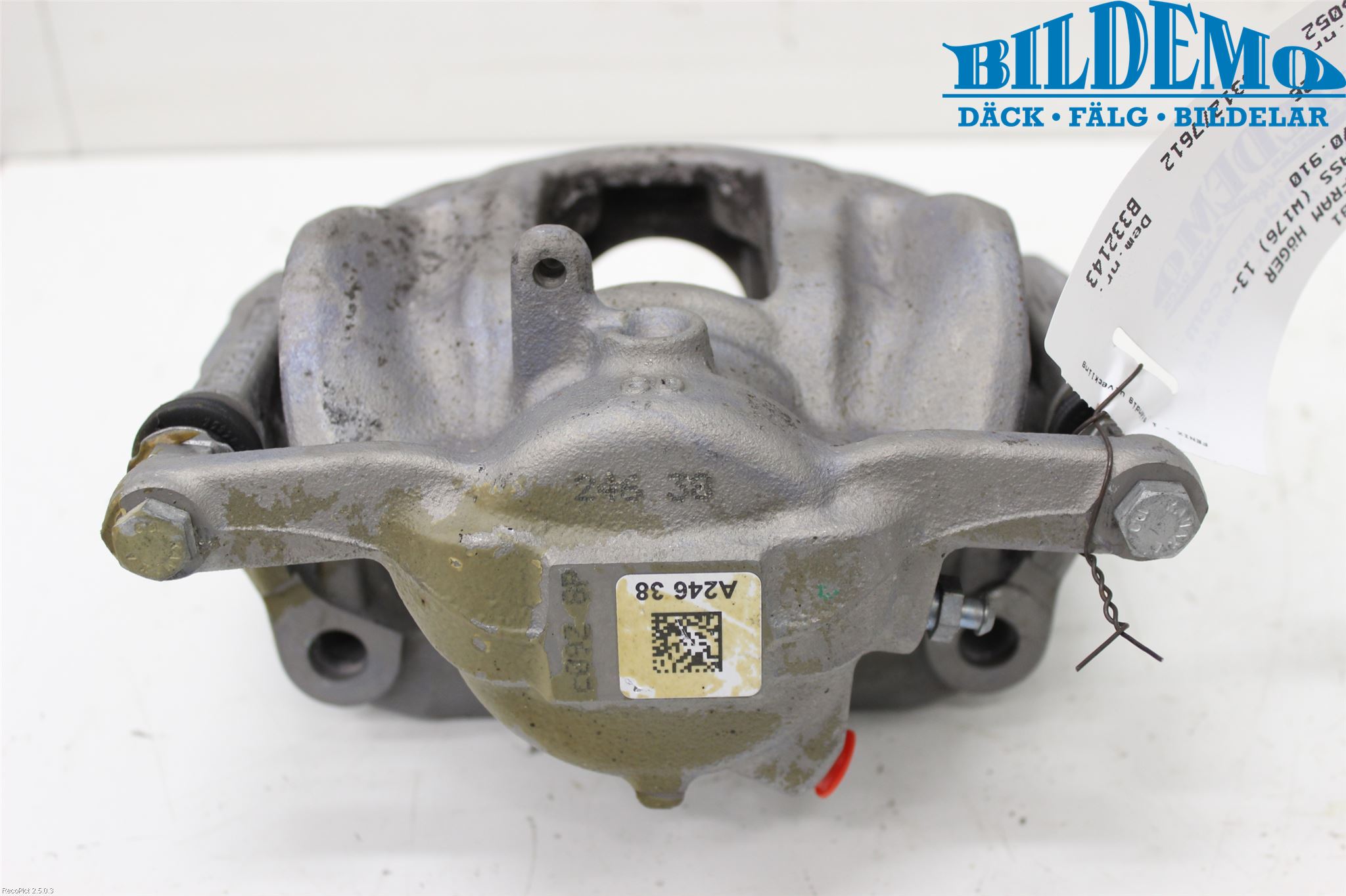 Mercedes-Benz MB A-KLASS (W176) 13-18 Bremsecaliper Foran Høyre