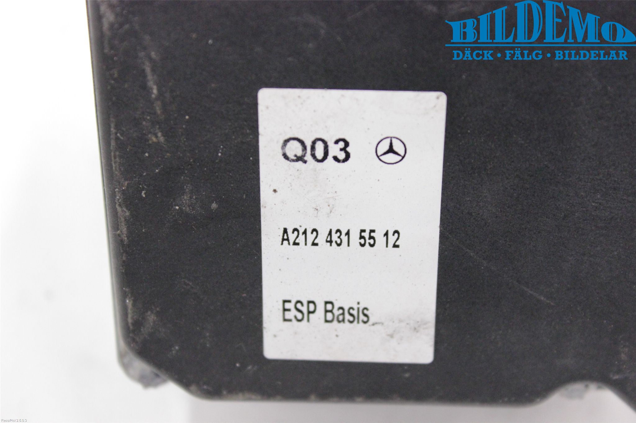 Mercedes-Benz MB E-KLASS (W212) 09-16 Abs Hydraulikkaggregat