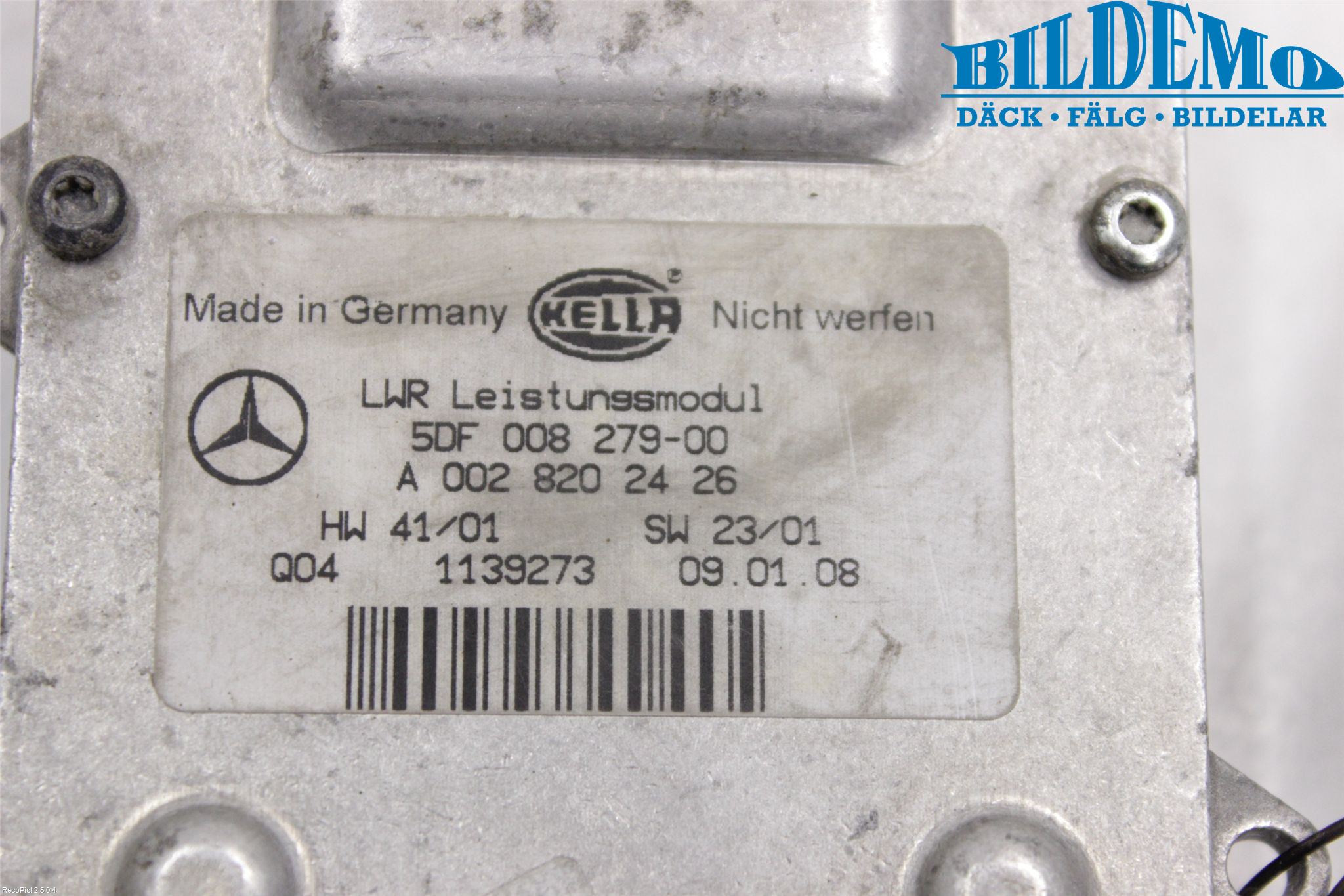 Mercedes-Benz MB E-KLASS (W211) 02-09 Styreenhet Xenon
