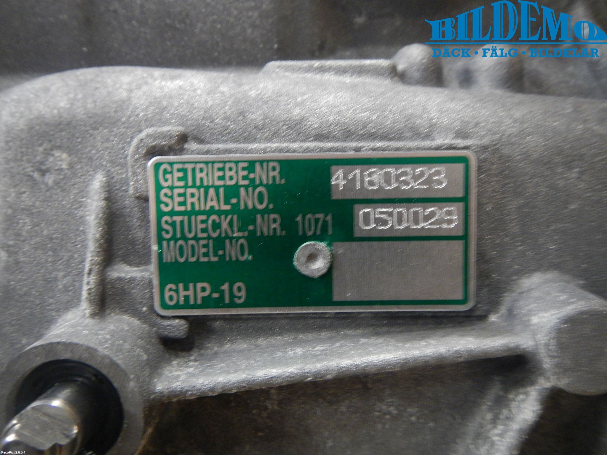 BMW 3 E90/91 SED/TOU 05-12 Gearkasse Automat