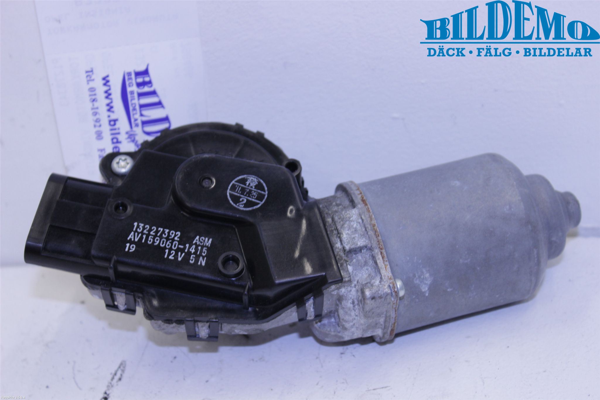 Opel INSIGNIA 09-16 Viskermotor Frontrute