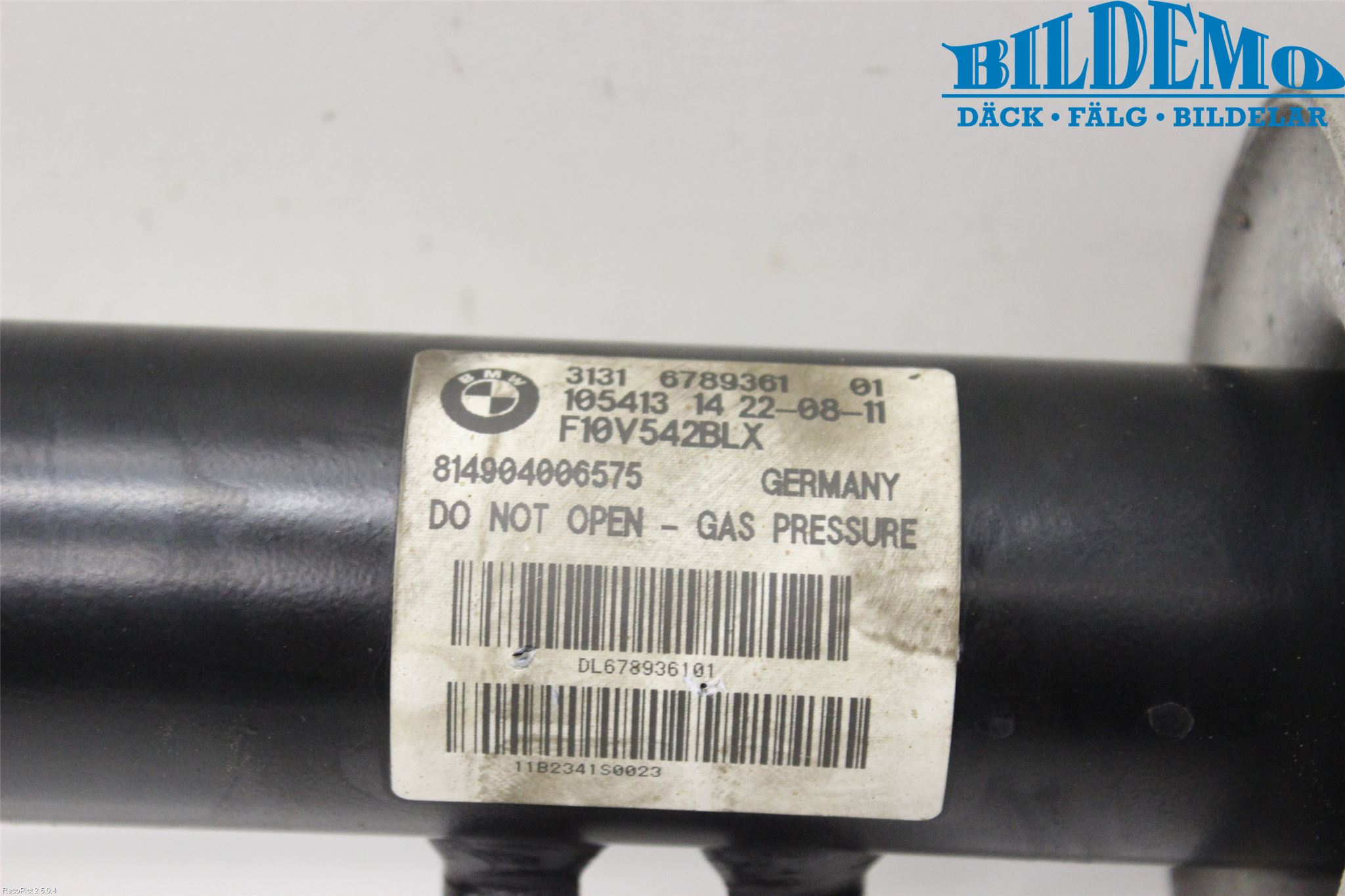 BMW 5 F10/F11/F18 09-17 Fjærbein Foran Venstre