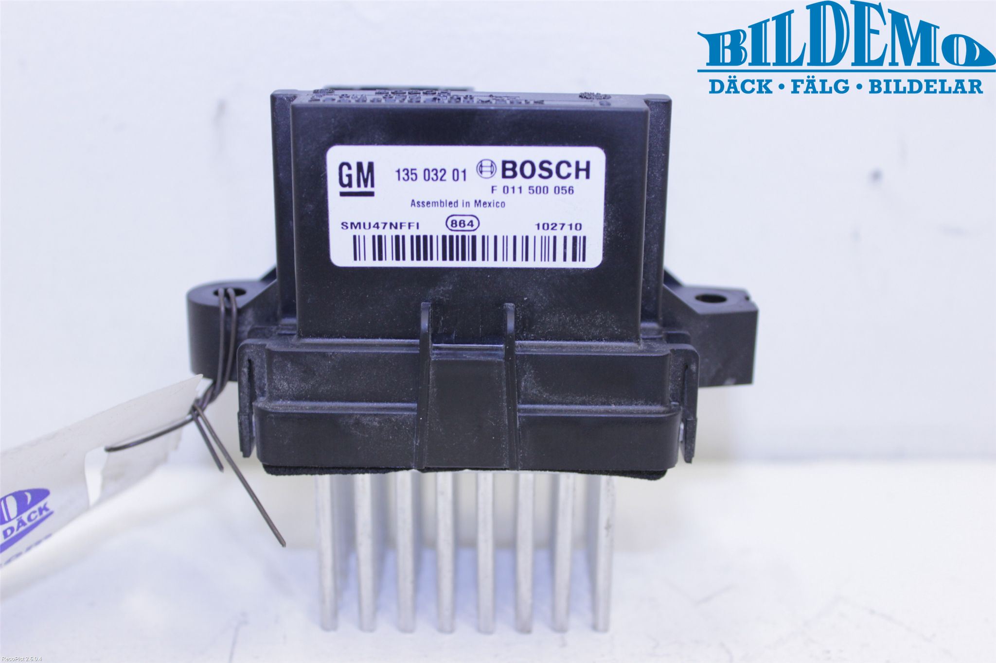Saab 9-5 10-12 Varmeapparat Viftemotstand