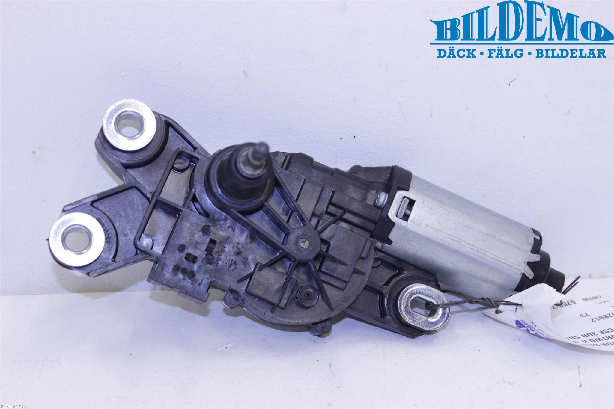 Smart FORTWO II 07-14 Viskermotor Bakluke