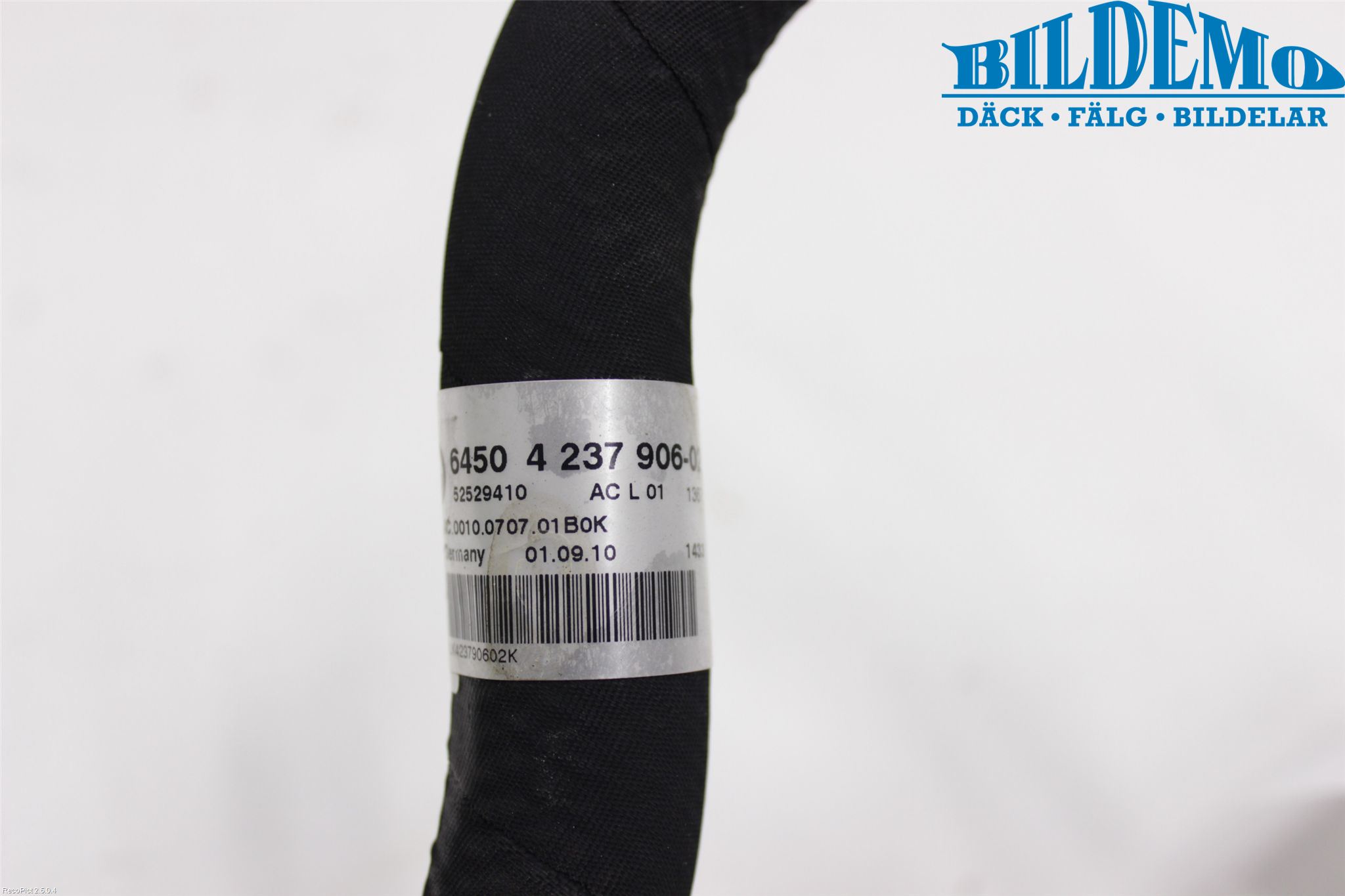 BMW 3 E90/91 SED/TOU 05-12 Varme Ac Slange - Rør