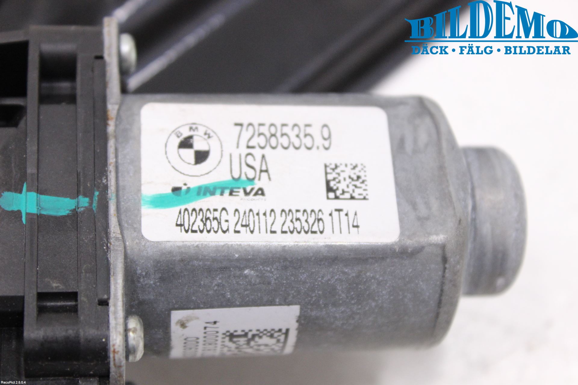 BMW X3 F25 10-17 Vindusheis El Komp