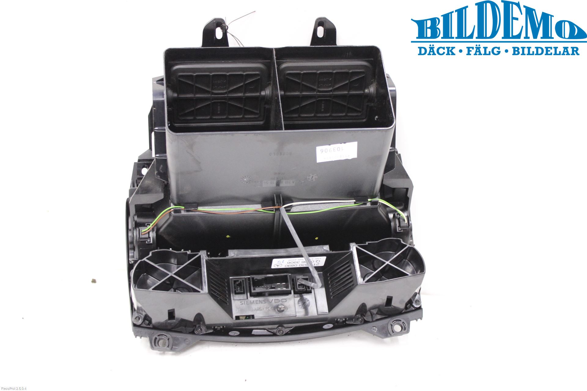 Mercedes-Benz MB E-KLASS (W211) 02-09 Varme Ac Betjening-Display